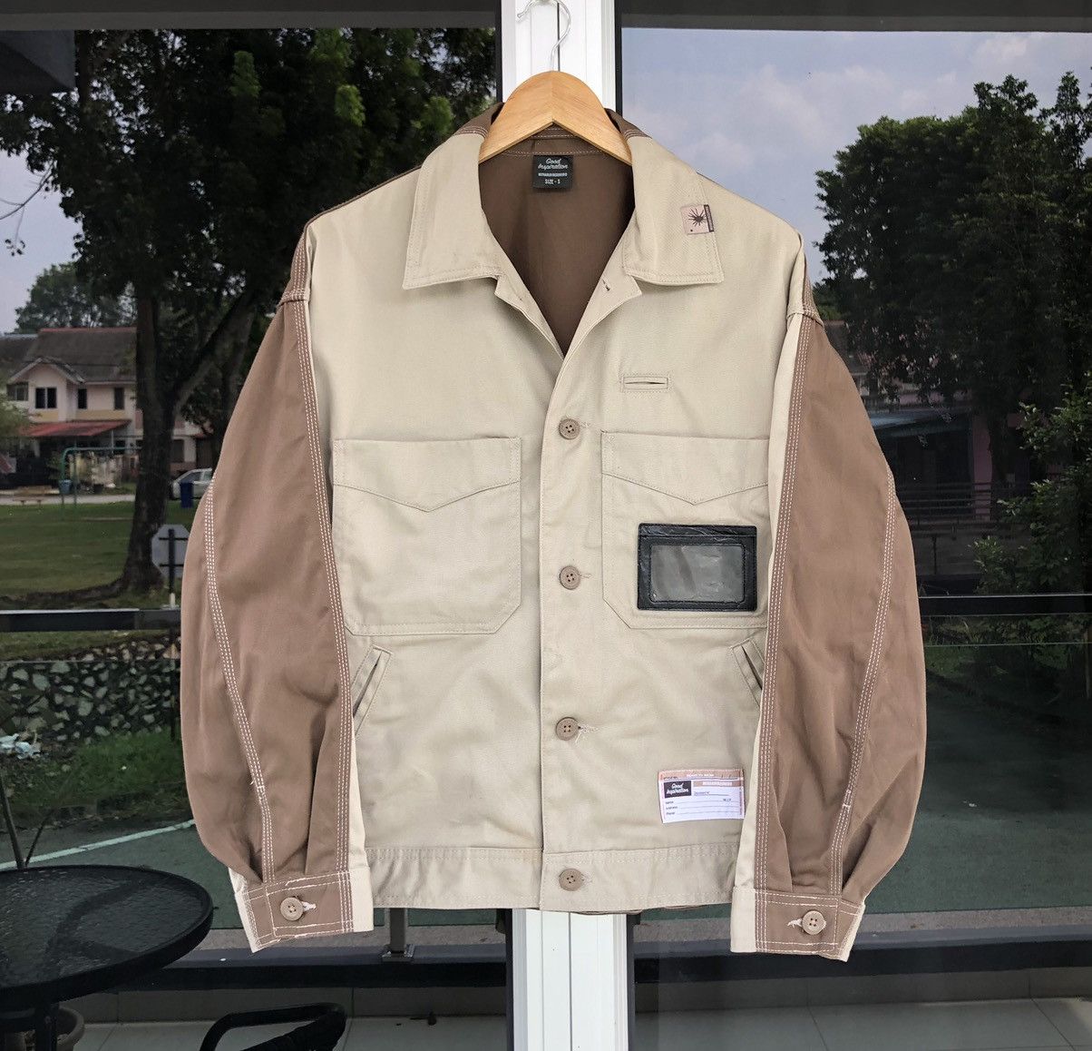 Maison MIHARA YASUHIRO Miharayasuhiro Two Toned Work Jacket Size US S / EU 44-46 / 1 - 2 Thumbnail