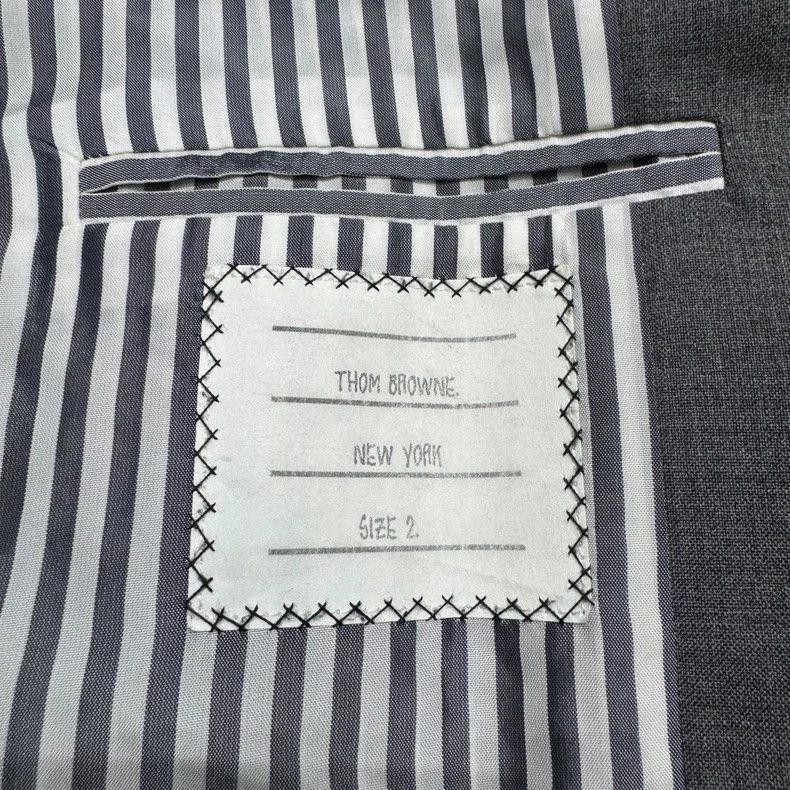 Thom Browne Thom Browne size2 Striped pilot jacket Size US M / EU 48-50 / 2 - 2 Thumbnail