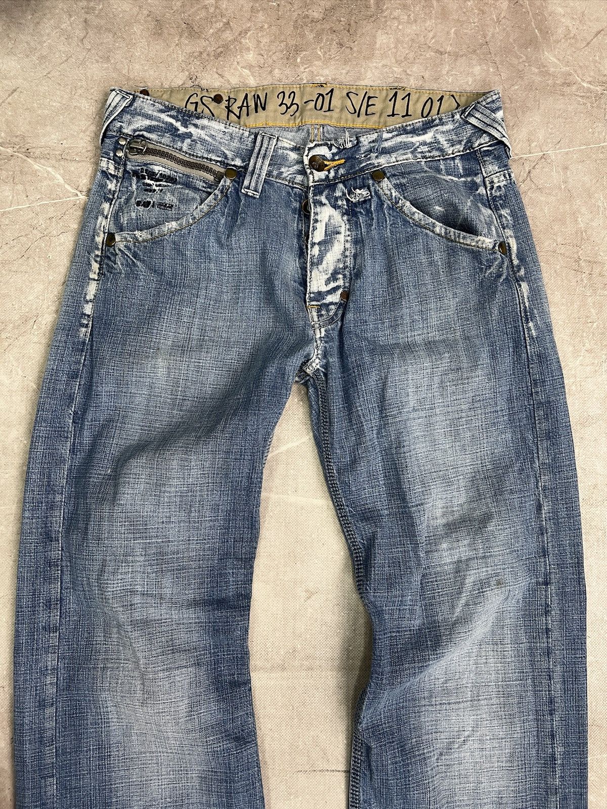 Junya Watanabe Junya watanabe style distressed jeans g star raw y2k Size US 30 / EU 46 - 3 Thumbnail
