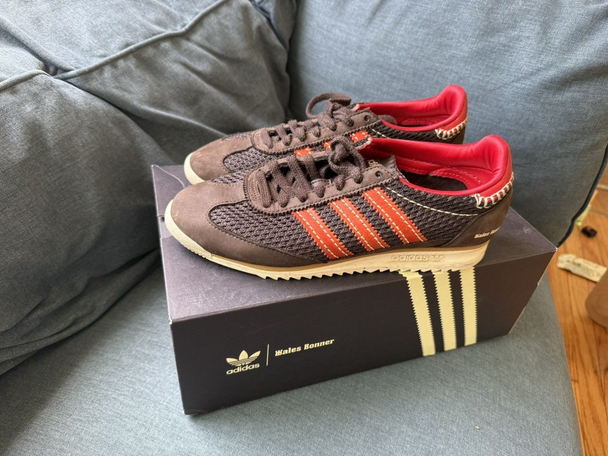 Adidas × Wales Bonner Adidas By Wales Bonner SL72 Lace-Up Sneakers WB SL72 KNIT Size US 6.5 / EU 39-40 - 3 Thumbnail