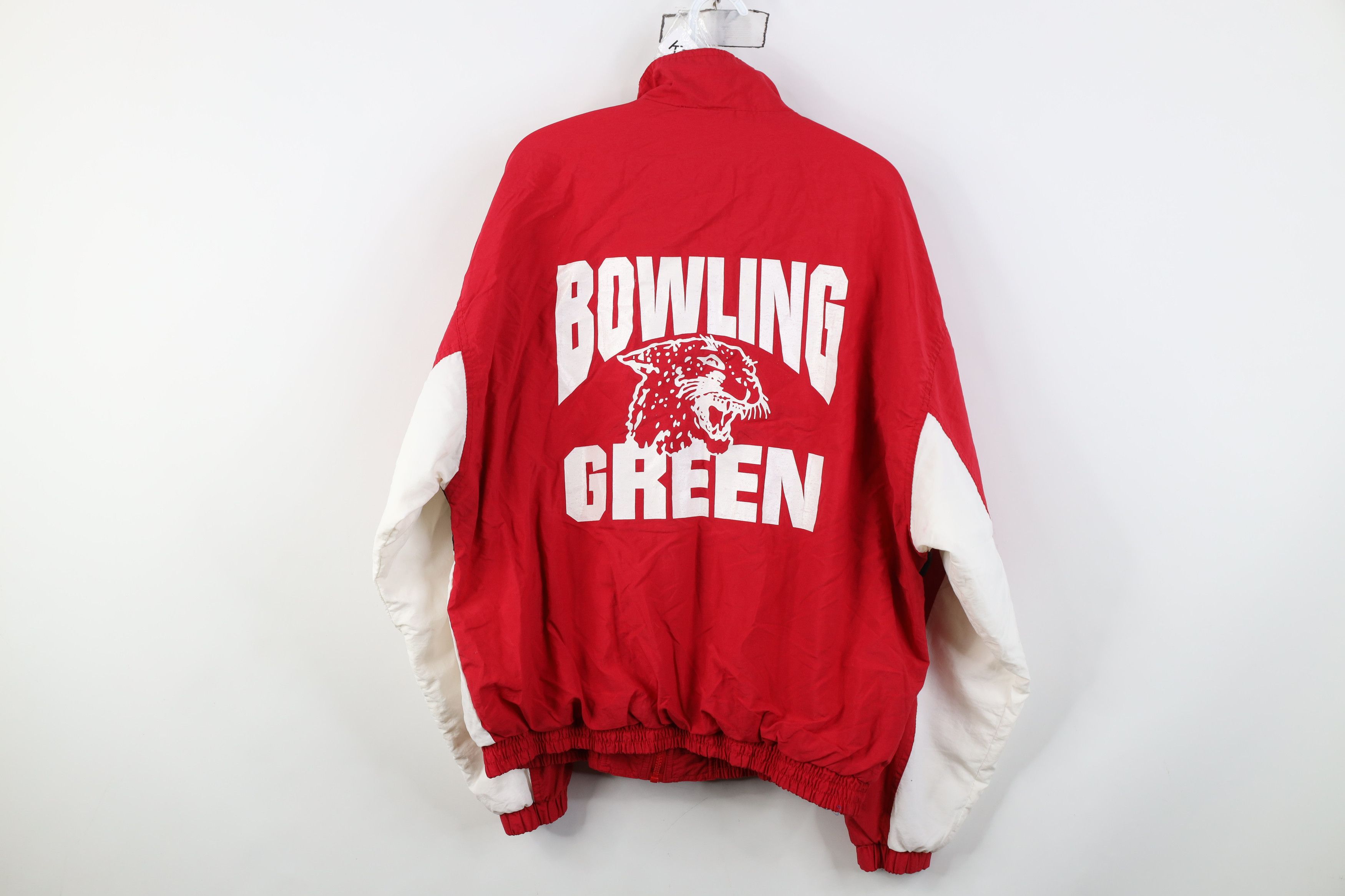 Reebok Vintage 90s Reebok Green State University Bomber Jacket Size US L / EU 52-54 / 3 - 14 Thumbnail