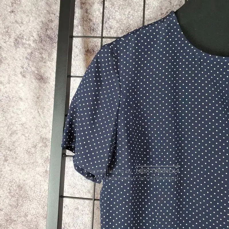 Dior Dior Summer Dark Blue Polka Dot Top . Size S / US 4 / IT 40 - 4 Thumbnail