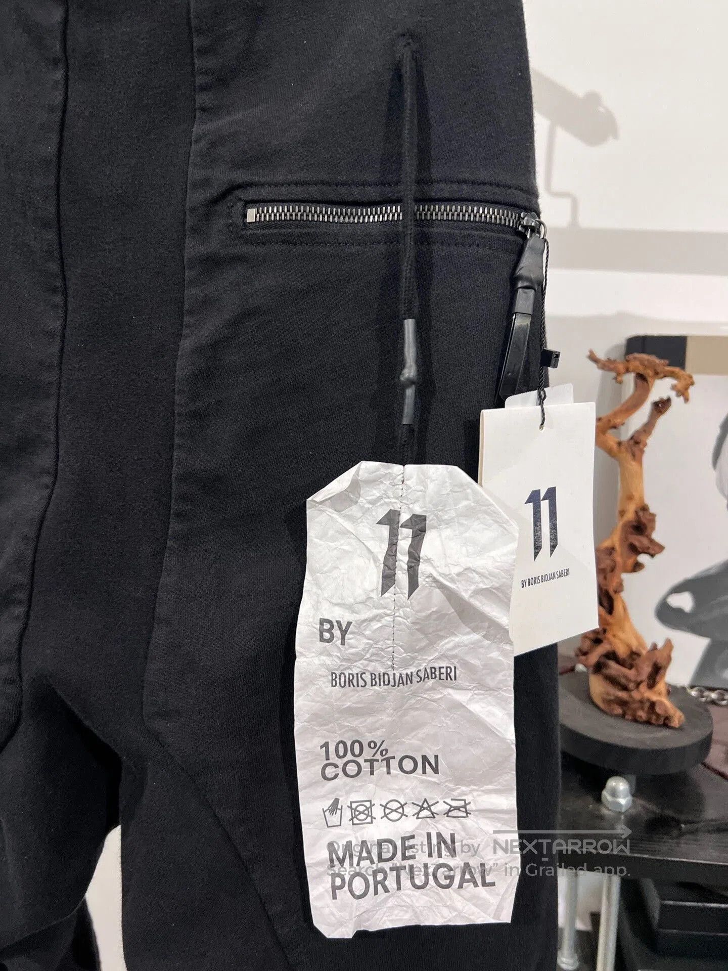 11 By Boris Bidjan Saberi Boris Bidjan Saberi 11by BBS Fleece Jogger Pants. Size US 26 / EU 42 - 5 Thumbnail