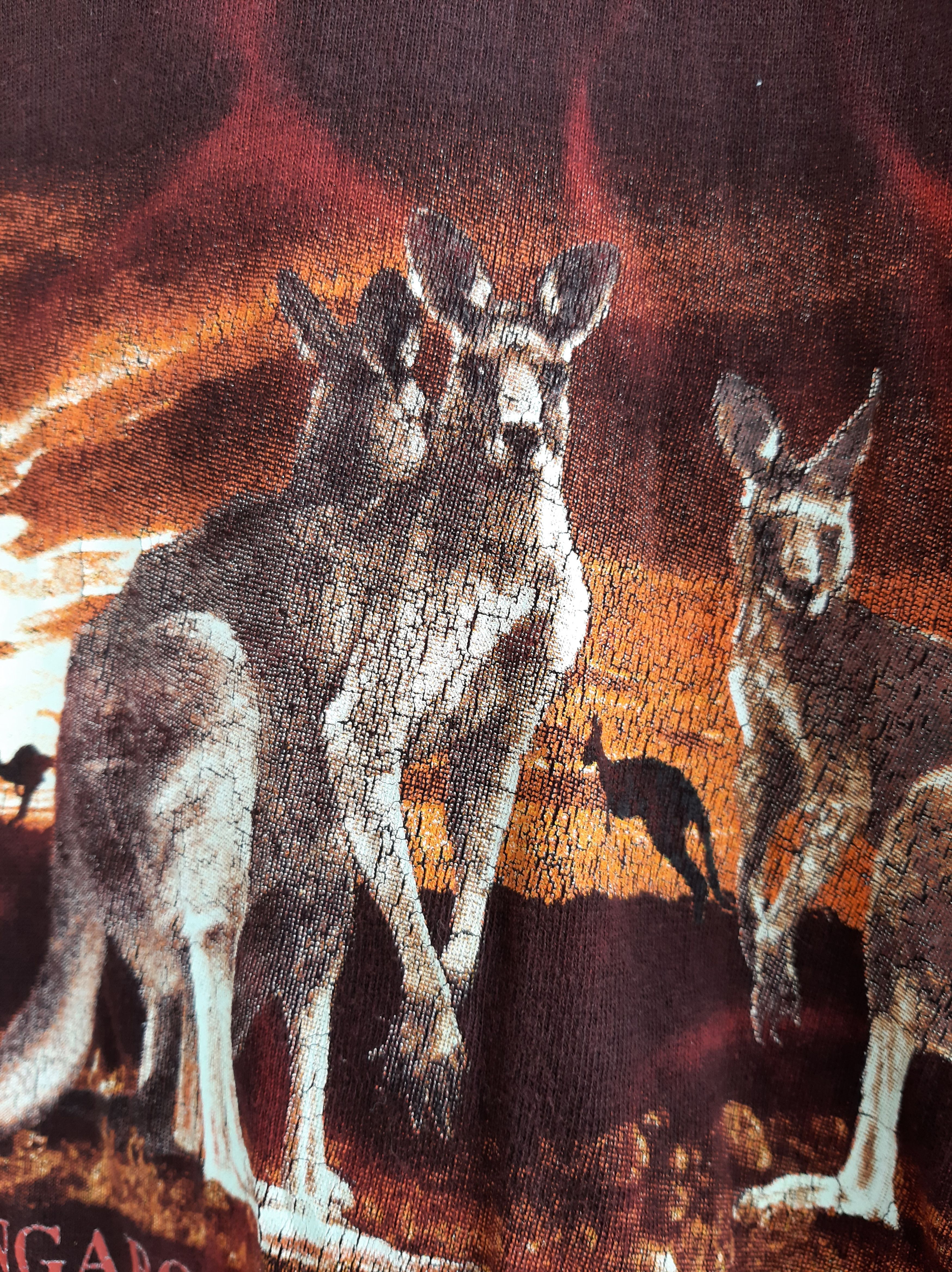 Vintage Vintage Kangaroo Australia Tie dye Habitat t shirt Size US L / EU 52-54 / 3 - 2 Thumbnail
