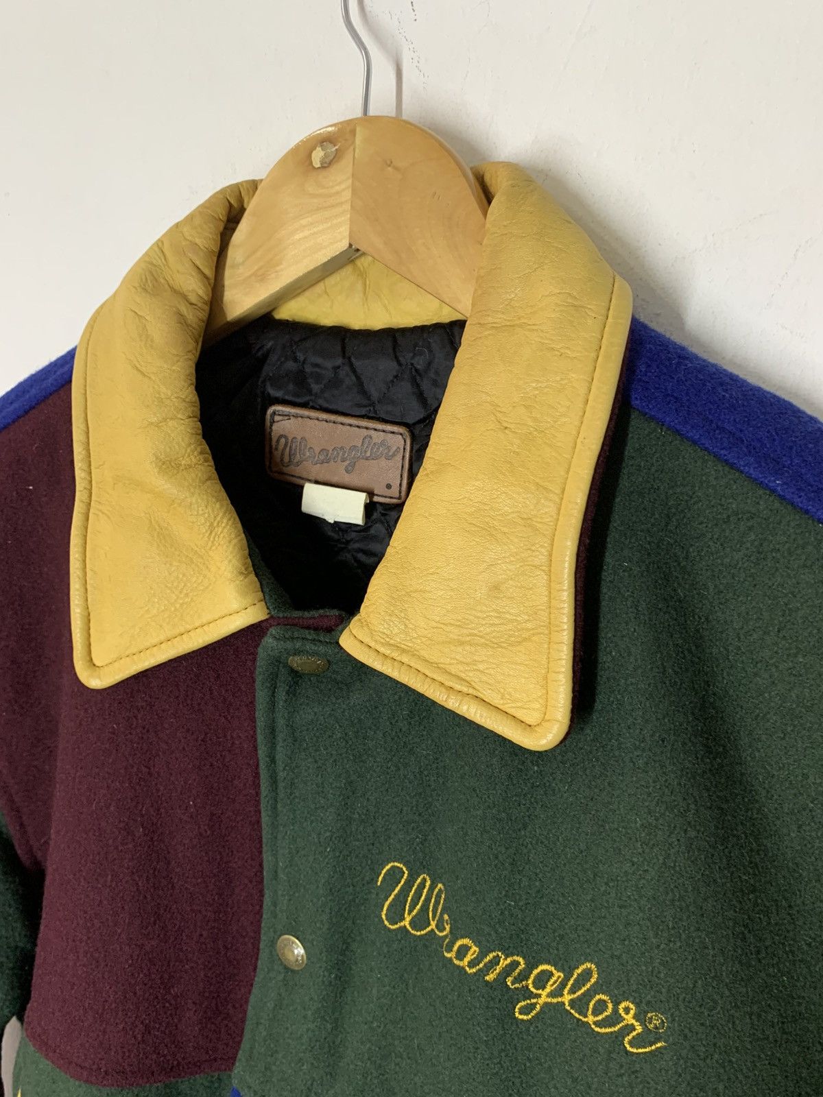 Wrangler Vintage Wrangler Varsity Wool Striking Colour Jacket Size US M / EU 48-50 / 2 - 7 Thumbnail
