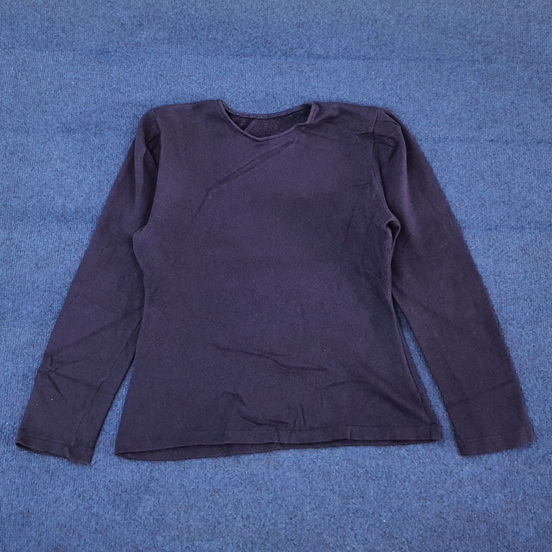 Norma Kamali Vintage Norma Kamali Designer Long Sleeve Tshirt C249N43 Size S / US 4 / IT 40 - 1 Thumbnail