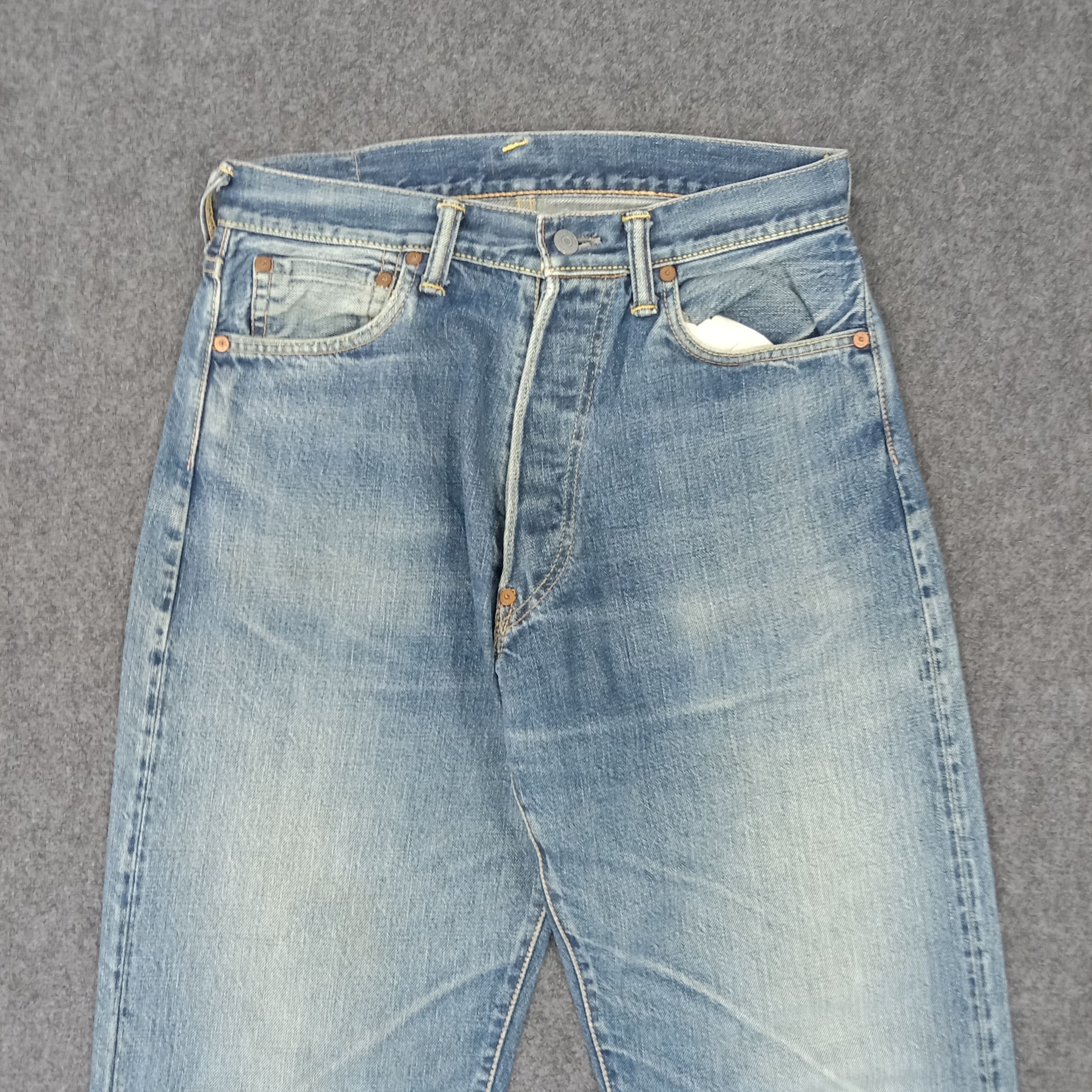 Evisu Evisu Selvedge Japanese Daicock Custom Art Denim Jeans Size US 30 / EU 46 - 8 Thumbnail