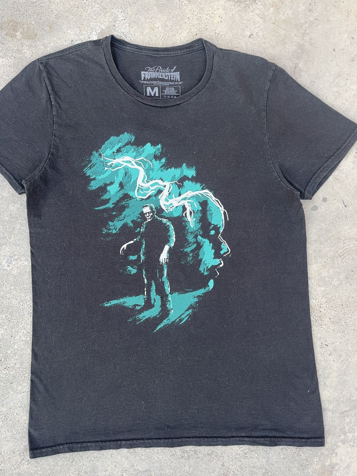 Universal Studios The Bride Of Frankenstein Lightning Design Shirt Size US M / EU 48-50 / 2 - 2 Thumbnail