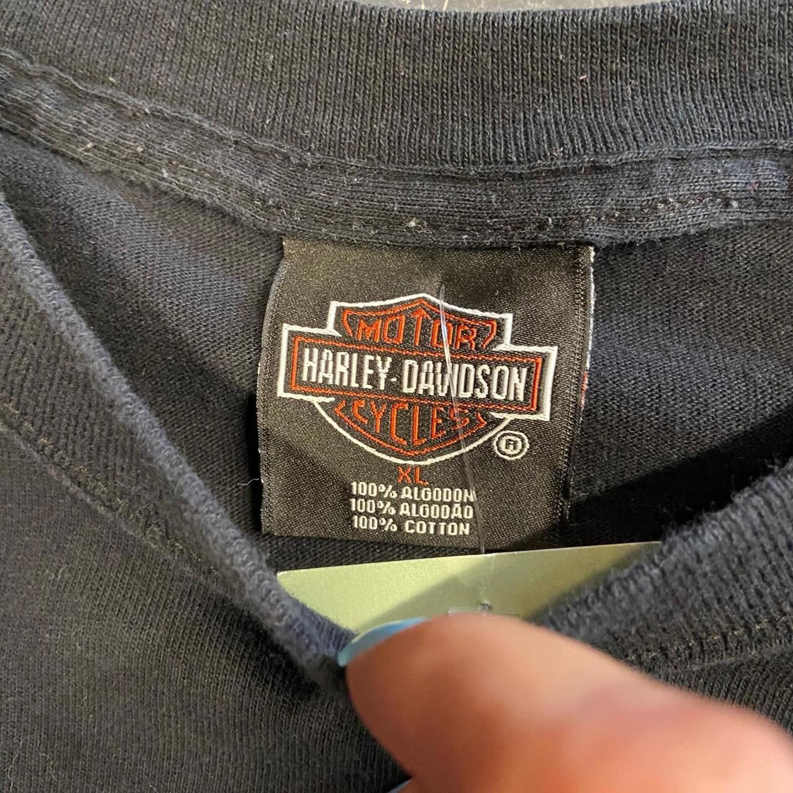 Harley Davidson Vintage Harley Davidson Cancun Skull Tee Size US XL / EU 56 / 4 - 3 Thumbnail