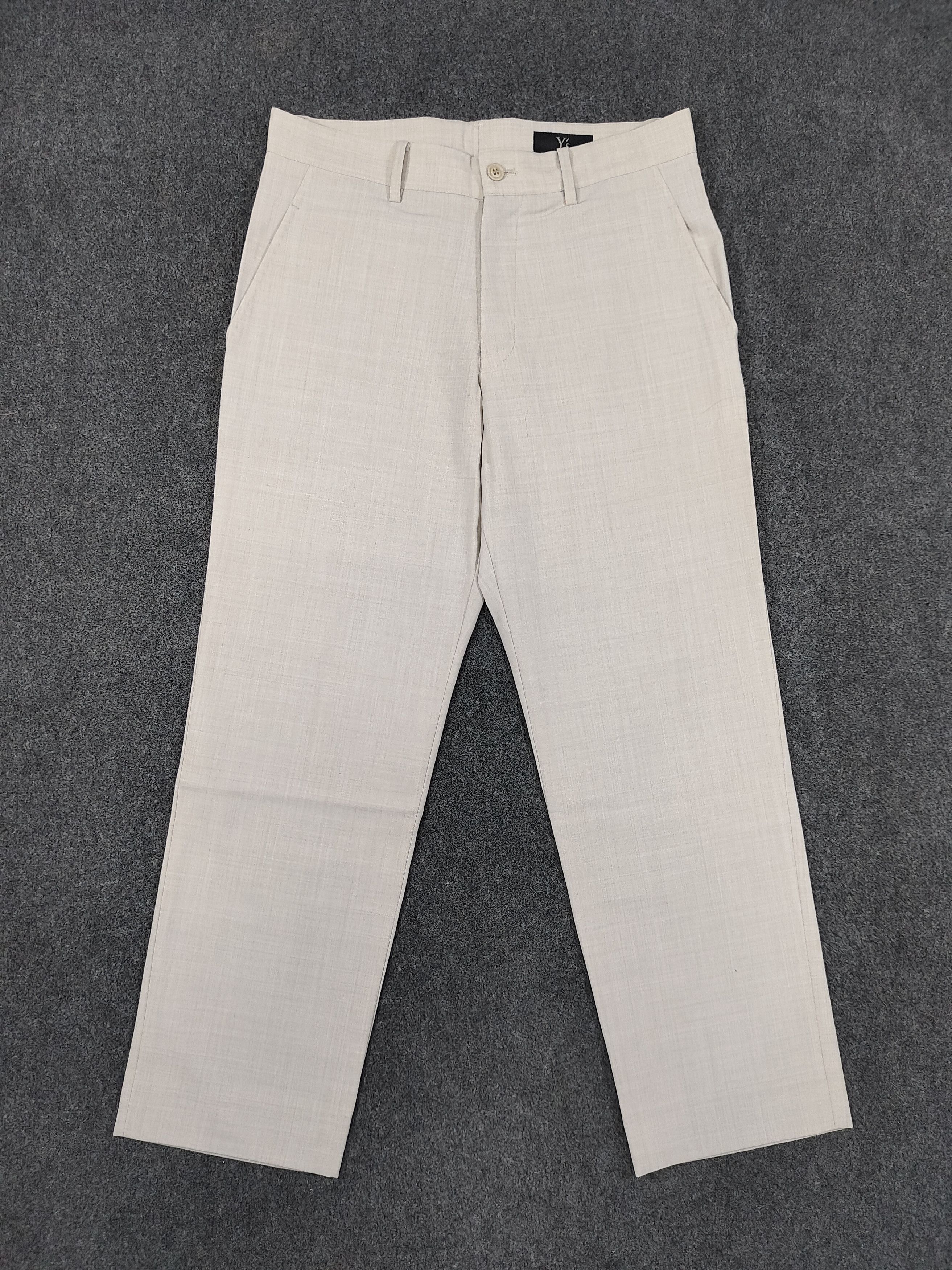 Yohji Yamamoto SAMPLE 🇯🇵 Yohji Yamamoto Y's Tailored Cropped Trousers Size US 31 - 1 Thumbnail