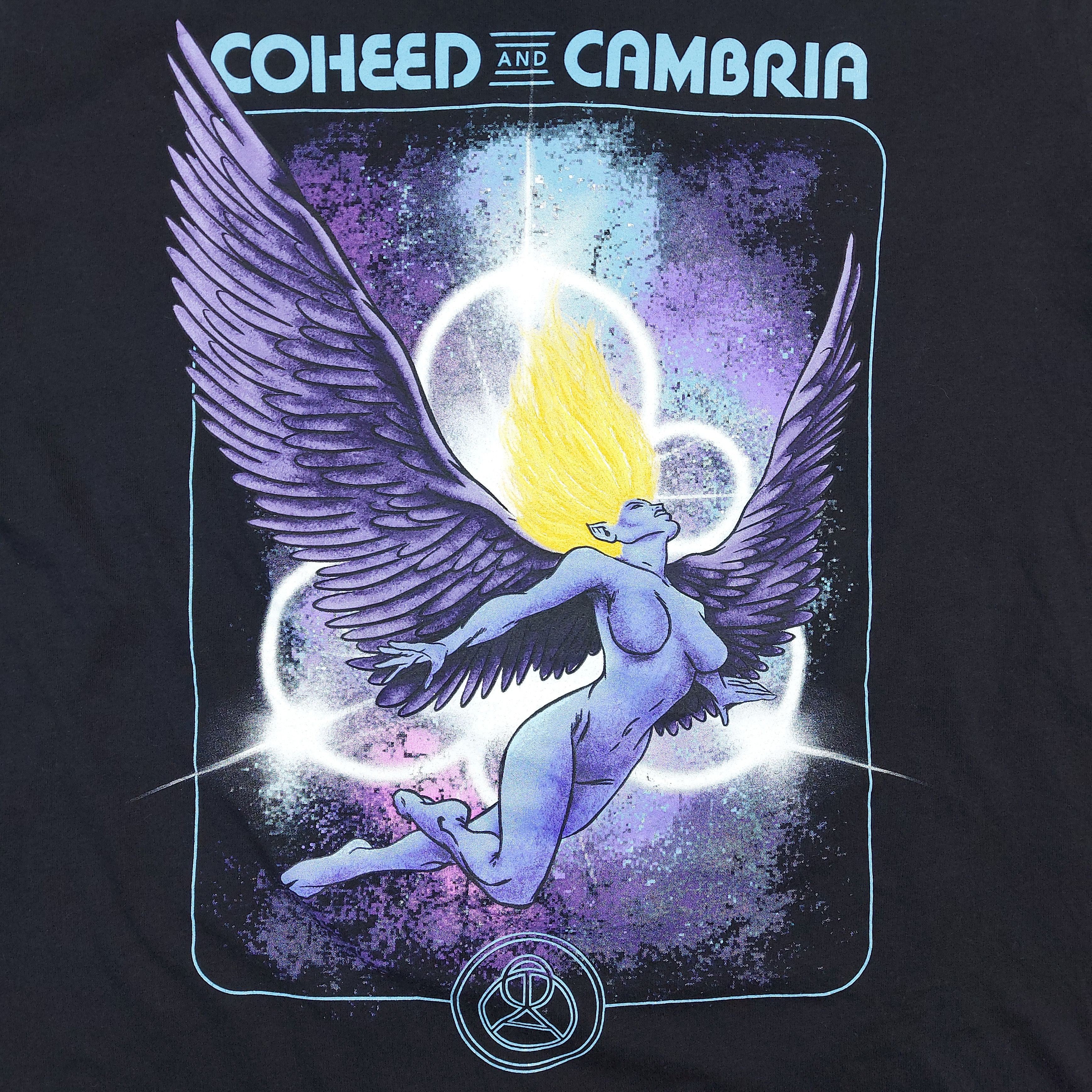 Band Tees Coheed and Cambria Band Triangle Circle Logo Over Ghosty TEE Size US XL / EU 56 / 4 - 2 Thumbnail