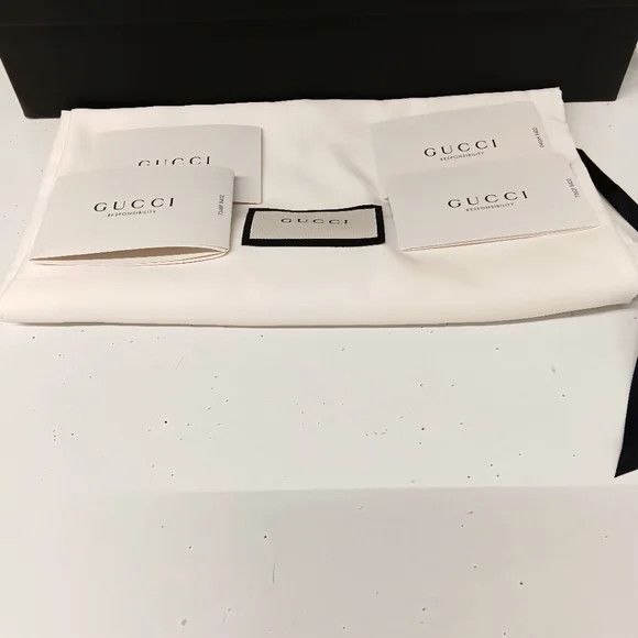 Gucci GUCCI Women's 'Black' Flashtreks w/ Crystals - EU36/US6 Size US 6 / IT 36 - 14 Thumbnail