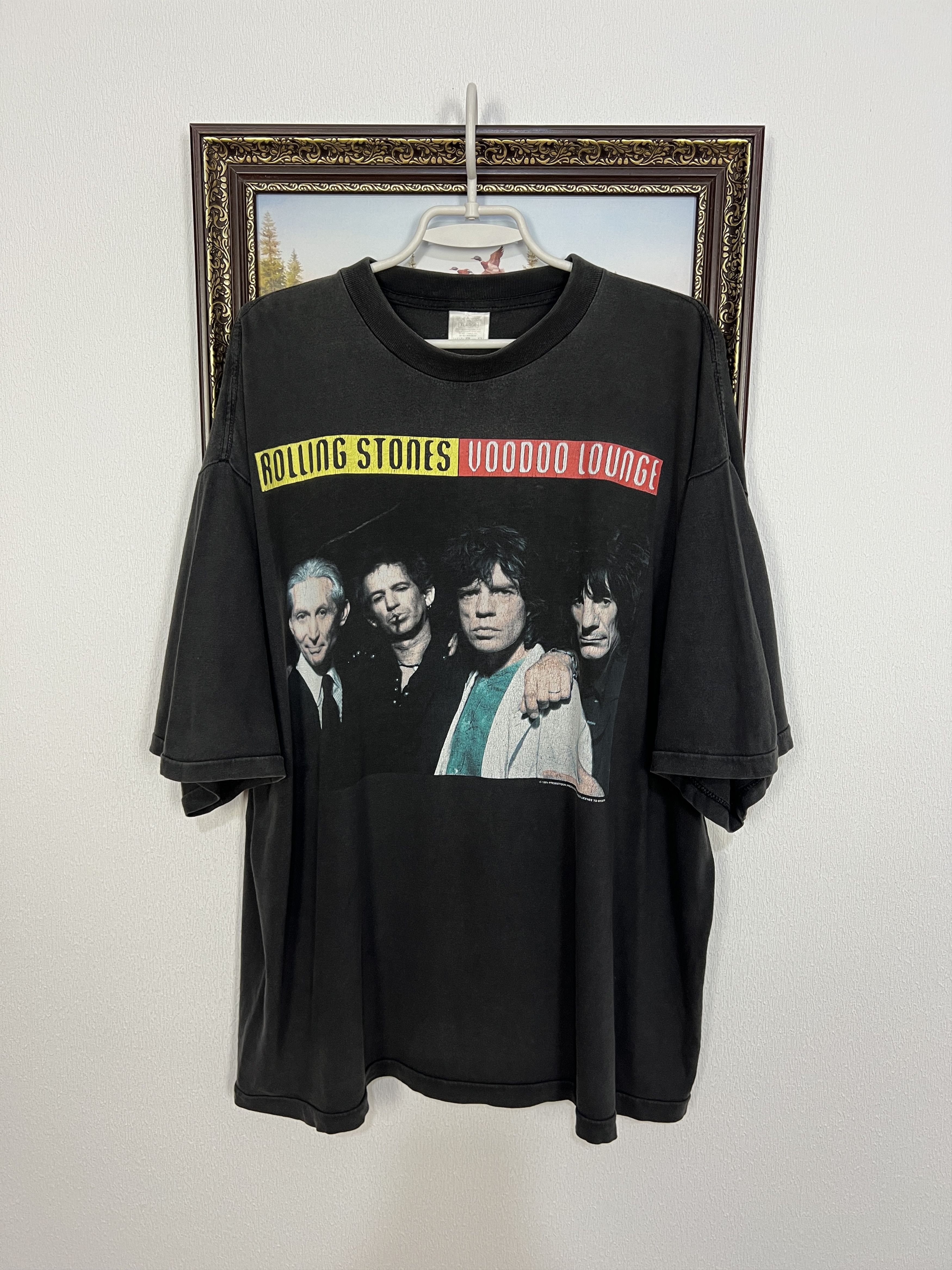 Vintage Vintage The Rolling Stones Voodoo Lounge Tour Shirt Band Tee Size US XL / EU 56 / 4 - 1 Thumbnail