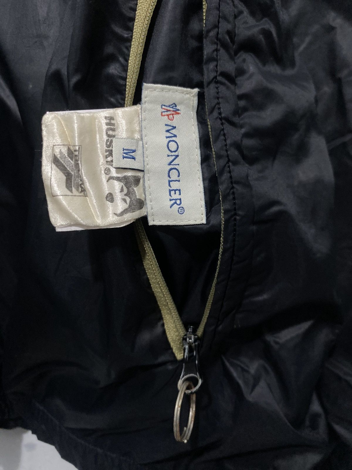 Moncler Vintage Moncler Husky Reversible Fleece Hidden Hoodie Jacket Size US M / EU 48-50 / 2 - 9 Thumbnail