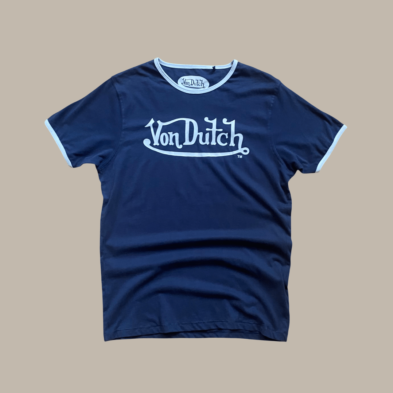 Von Dutch Vintage Von Dutch Y2K T Shirt Blue Small Streetwear Tee Size US S / EU 44-46 / 1 - 1 Thumbnail