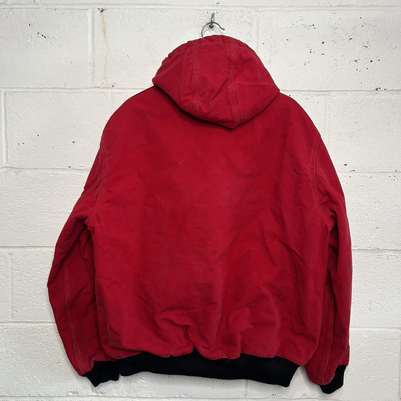 Carhartt Vintage Carhartt Quilted Hooded Active Jacket “Red” J04 RED Size US L / EU 52-54 / 3 - 2 Thumbnail