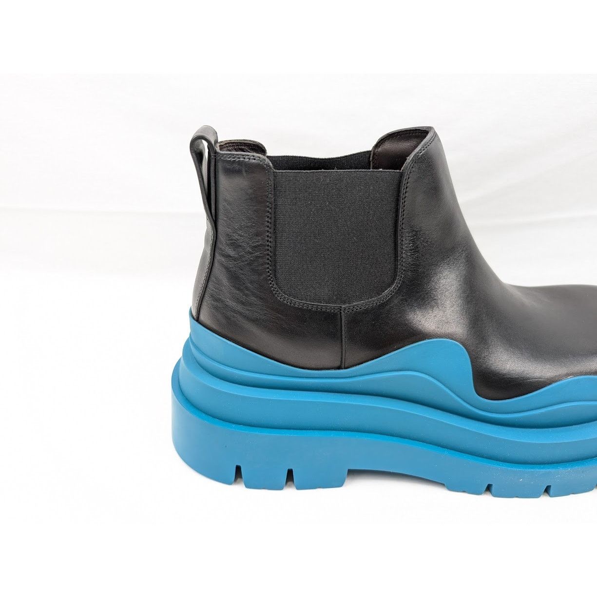 Bottega Veneta o1rshd1 Military Calf Tire Ankle Boots in Black Size US 10 / EU 43 - 4 Thumbnail
