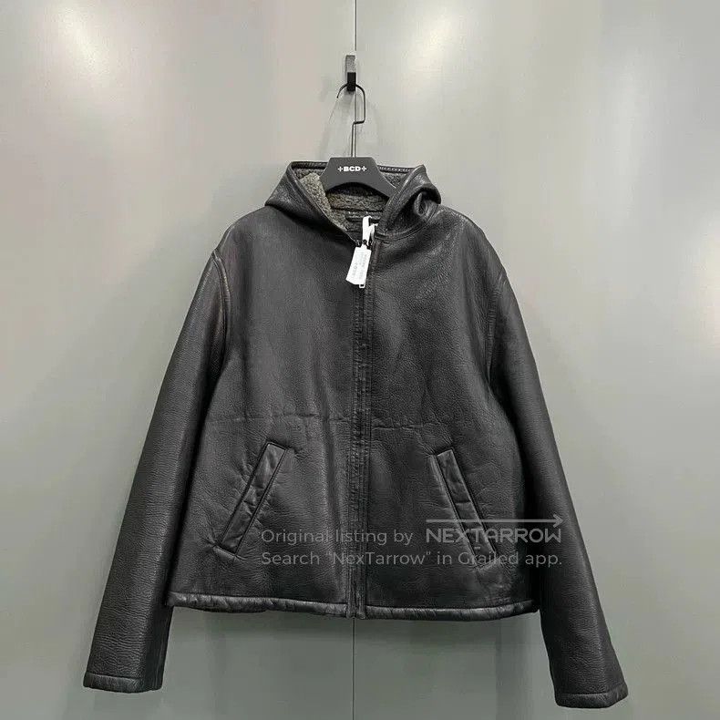 Balenciaga Balenciaga Shearling Hooded Jacket. Size US XS / EU 42 / 0 - 1 Thumbnail