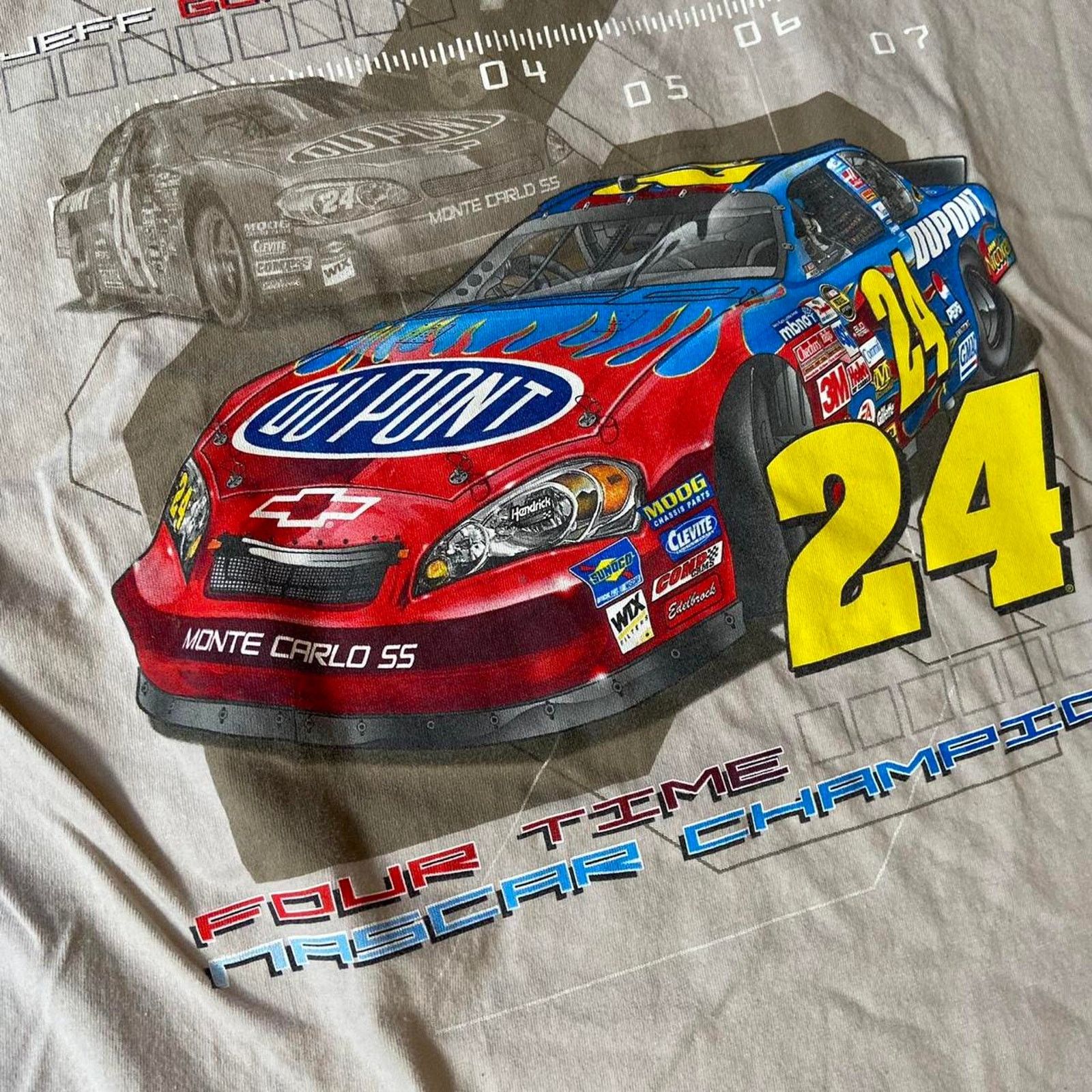 Chase Authentics Y2k nascar jeff gordon tee Size US L / EU 52-54 / 3 - 4 Thumbnail