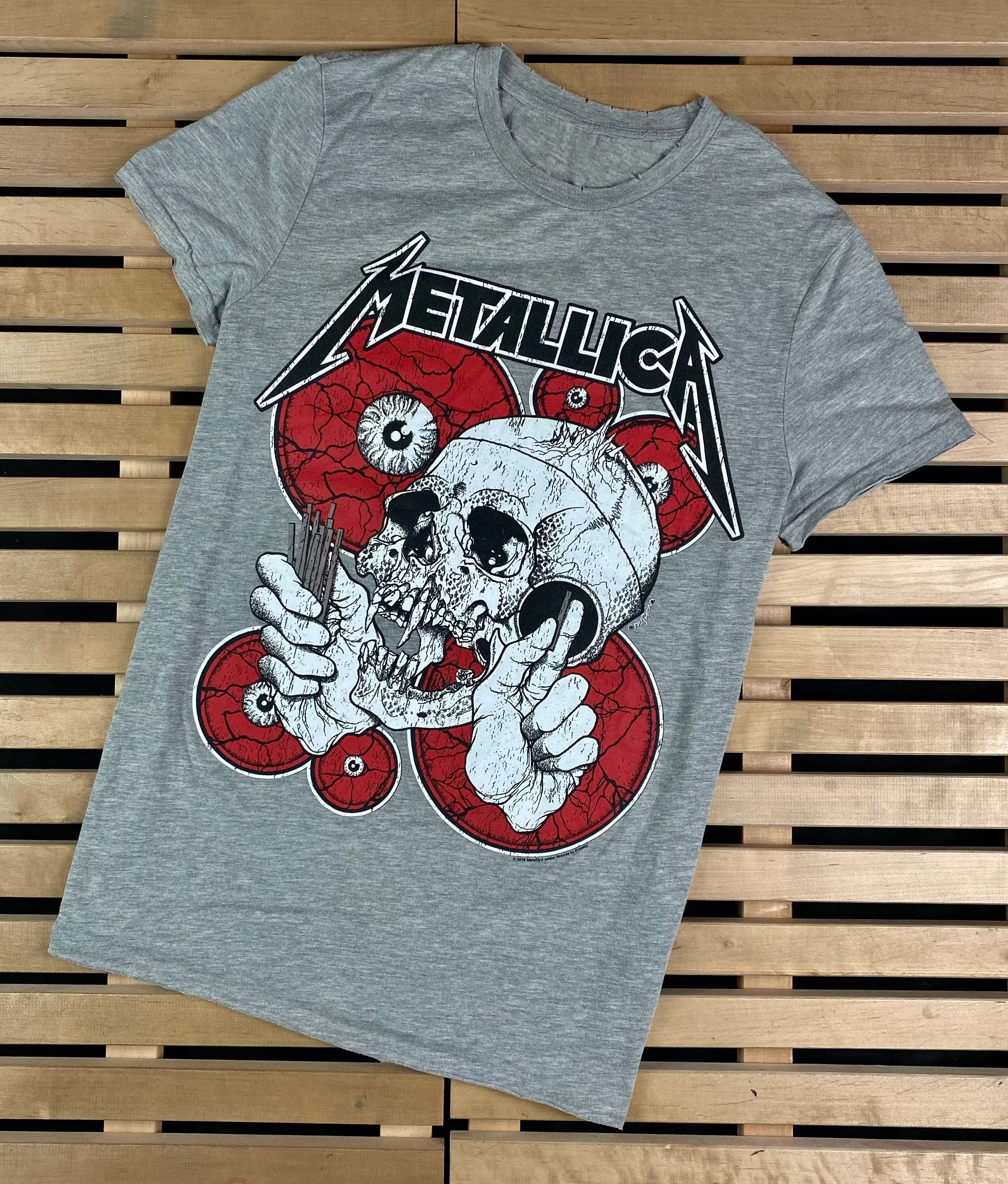 Band Tees × Metallica × Vintage Men’s Rock T Shirt Metallica Vintage Size XL Size US XL / EU 56 / 4 - 1 Thumbnail