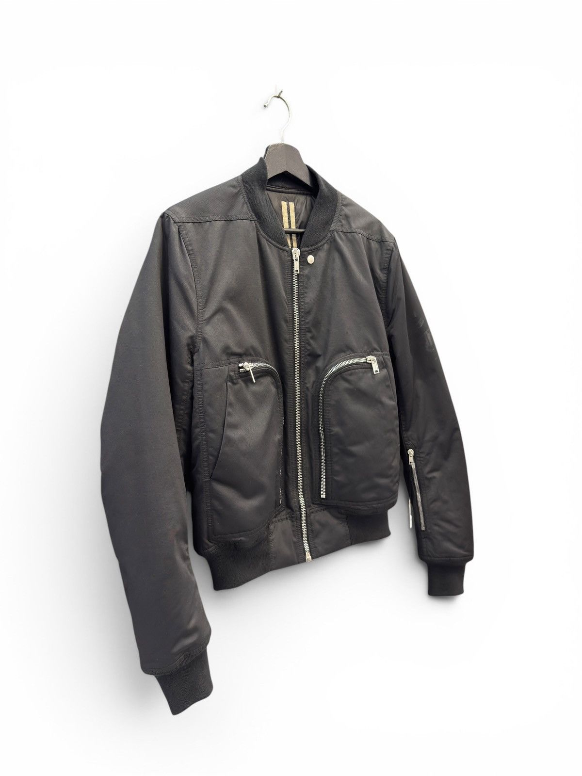 Rick Owens Drkshdw Rick Owens Drkshdw Nylon Bomber Jacket Size US M / EU 48-50 / 2 - 2 Thumbnail