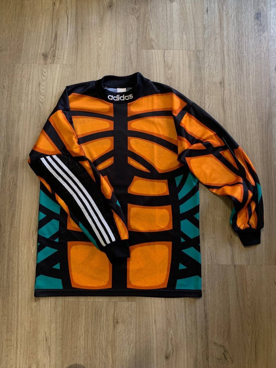 Adidas Adidas 90er TORHÜTER FUSSBALL SHIRT FUSSBALL TRIKOT Size US S / EU 44-46 / 1 - 2 Thumbnail