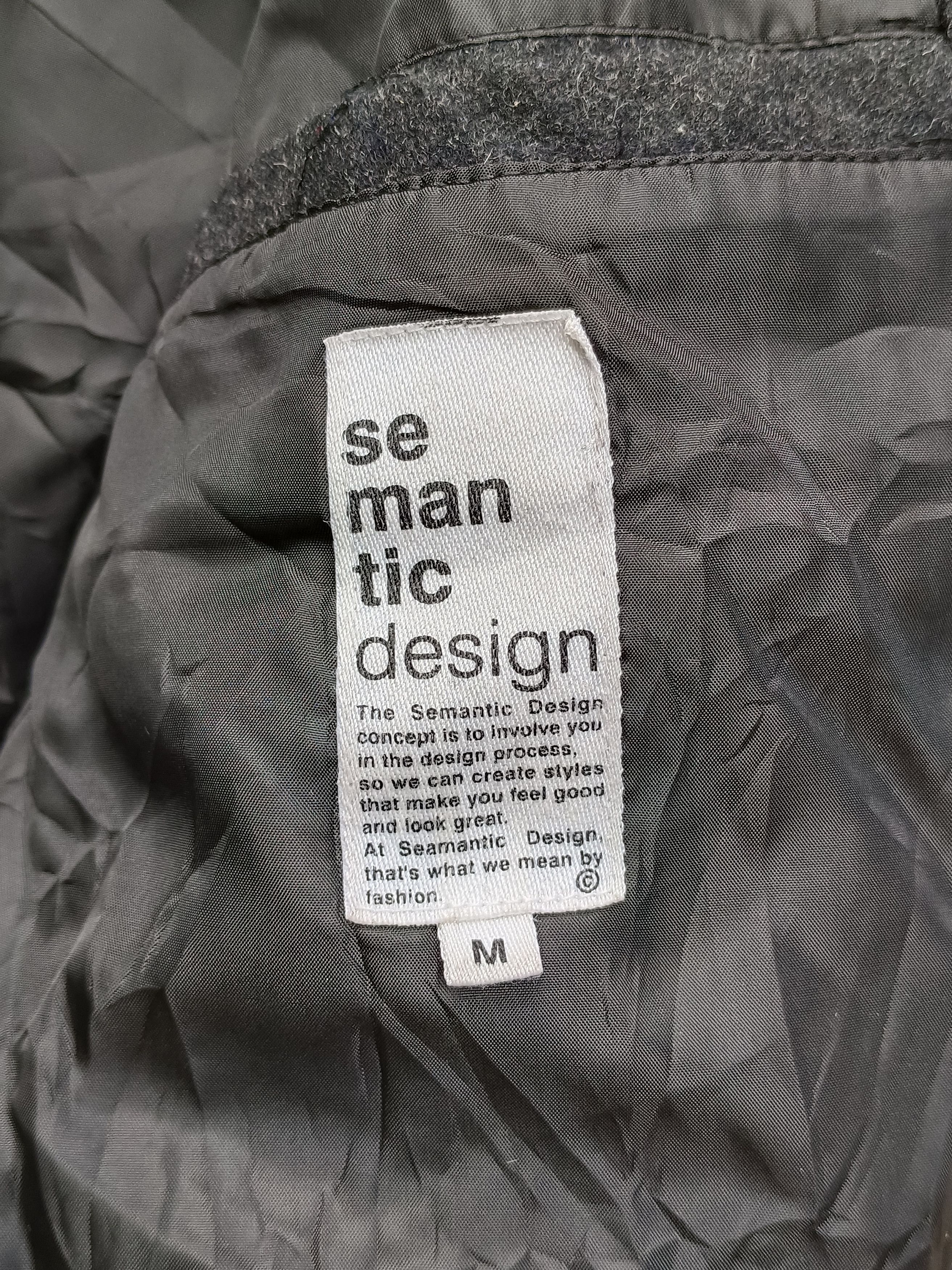 14th Addiction × If Six Was Nine × Le Grande Bleu (L.G.B.) Japanese Brand Semantic Coat jacket Size US M / EU 48-50 / 2 - 7 Thumbnail