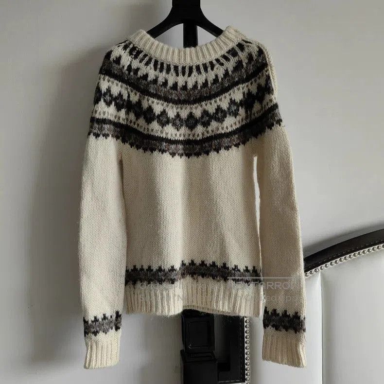 Saint Laurent Paris Saint Laurent Paris 13fw Christmas Sweater. Size US M / EU 48-50 / 2 - 1 Thumbnail