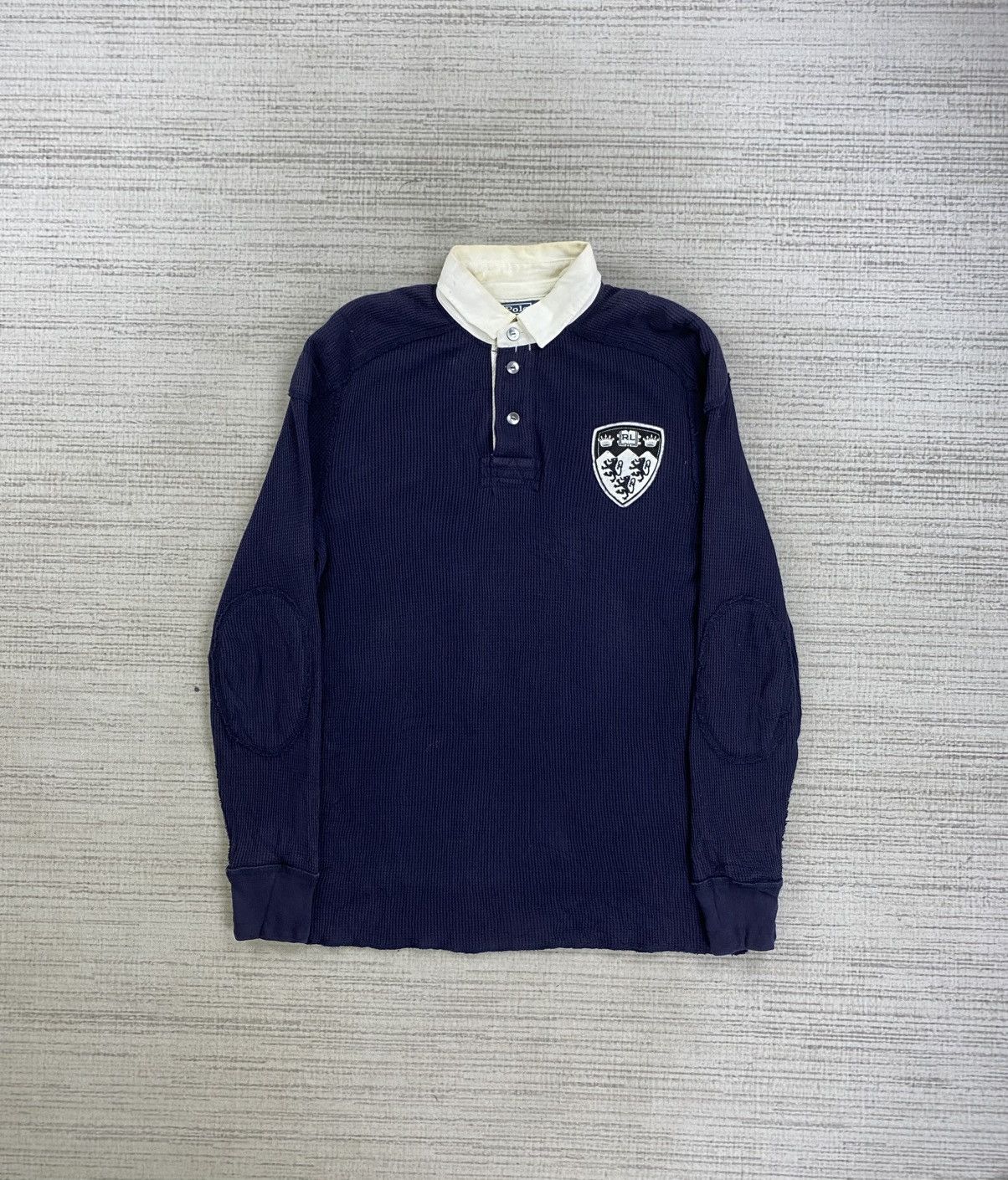 Polo Ralph Lauren Vintage Polo Ralph Lauren Long Sleeve Polos Shirt Size US M / EU 48-50 / 2 - 1 Thumbnail