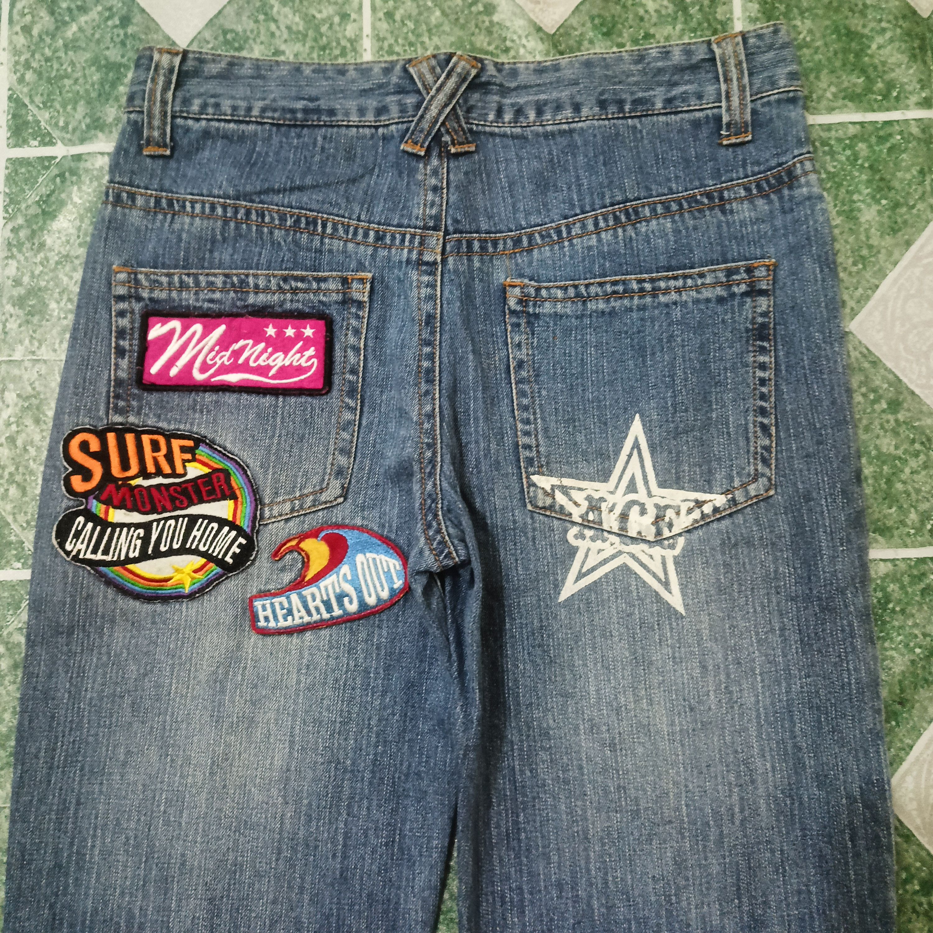 In The Attic 90s In the attic jeans rare patches code No 8370 A Size US 31 - 10 Thumbnail