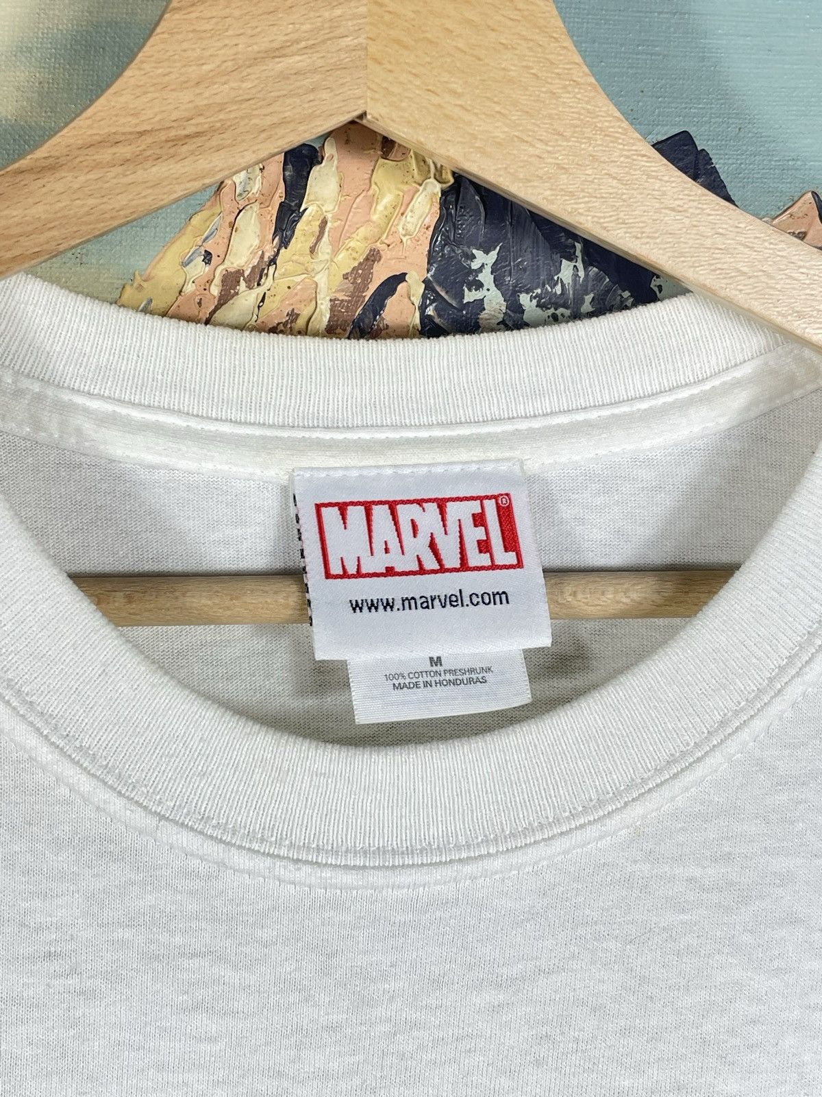 Marvel Comics × Vintage 🇺🇸 Vintage 2002 Capitan America Marvel Comics t-shirt tee Y2K Size US M / EU 48-50 / 2 - 7 Thumbnail
