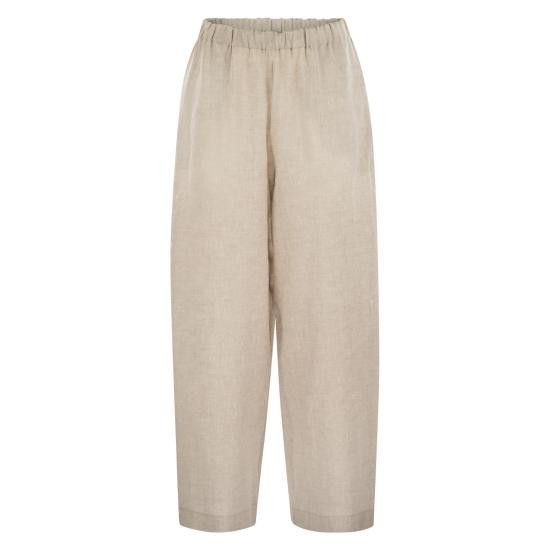 Fabiana Filippi FABIANA FILIPPI Women Straight Pants PAD275F310 BEIGE Size 27" / US 4 / IT 40 - 1 Thumbnail