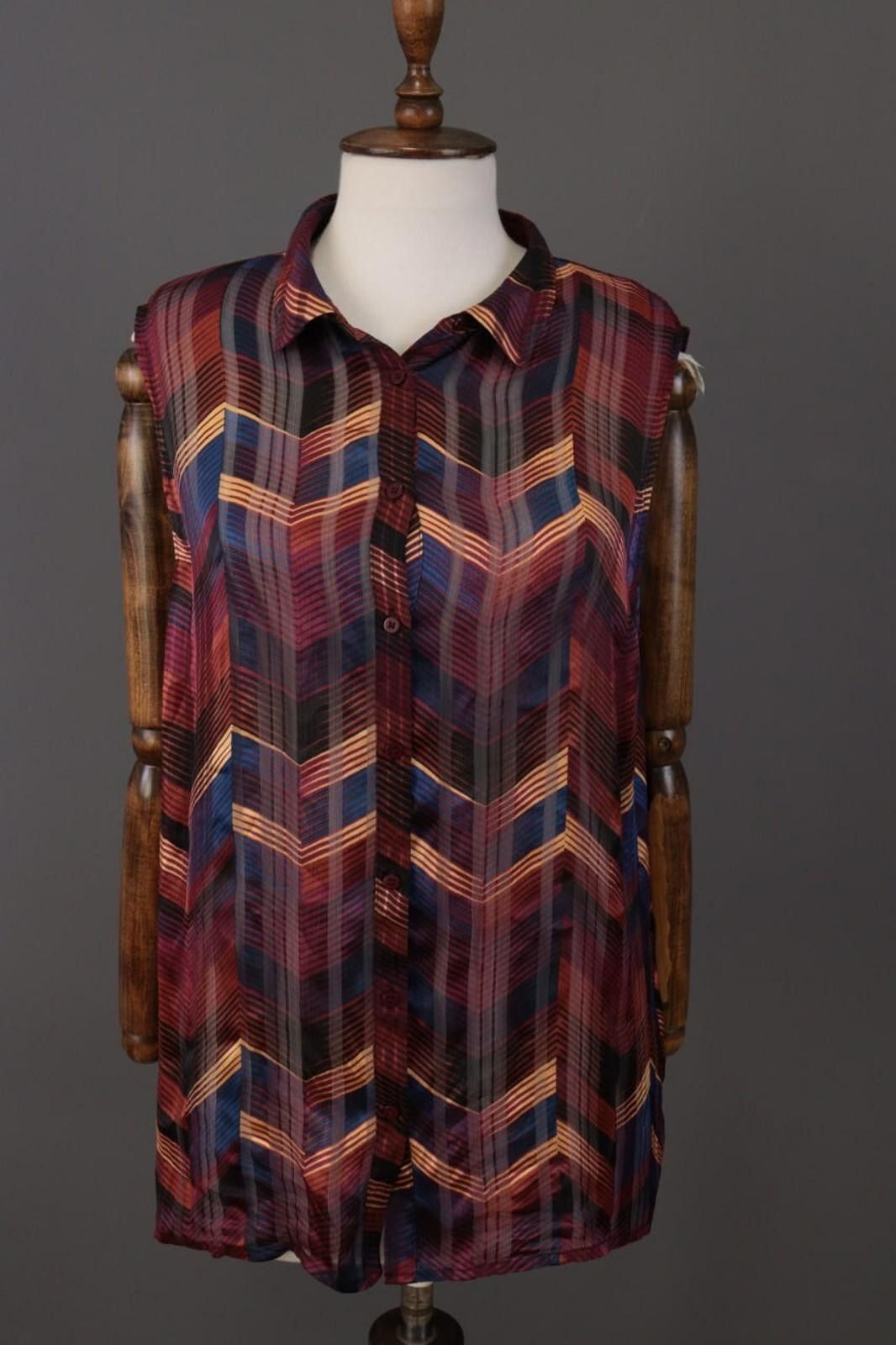 Wilkes Bashford BA&SH Pepite Bordeaux Multicolor Blouse Shirt Size 3 Size M / US 6-8 / IT 42-44 - 1 Thumbnail