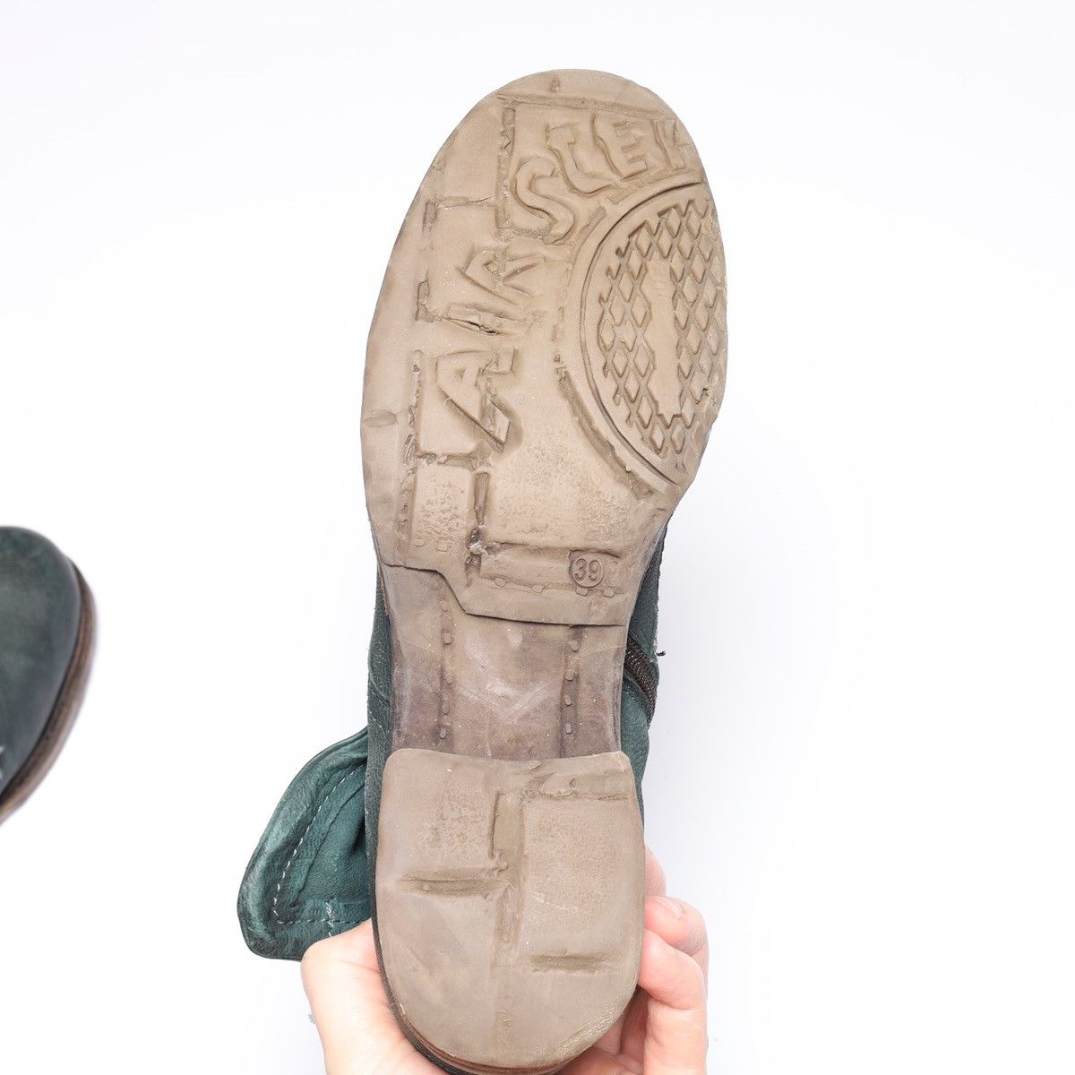 A.S.98 A.S.98 Airstep Green Ankle Boots Saintec Leather Shoes as98 Size US 9 / IT 39 - 16 Thumbnail