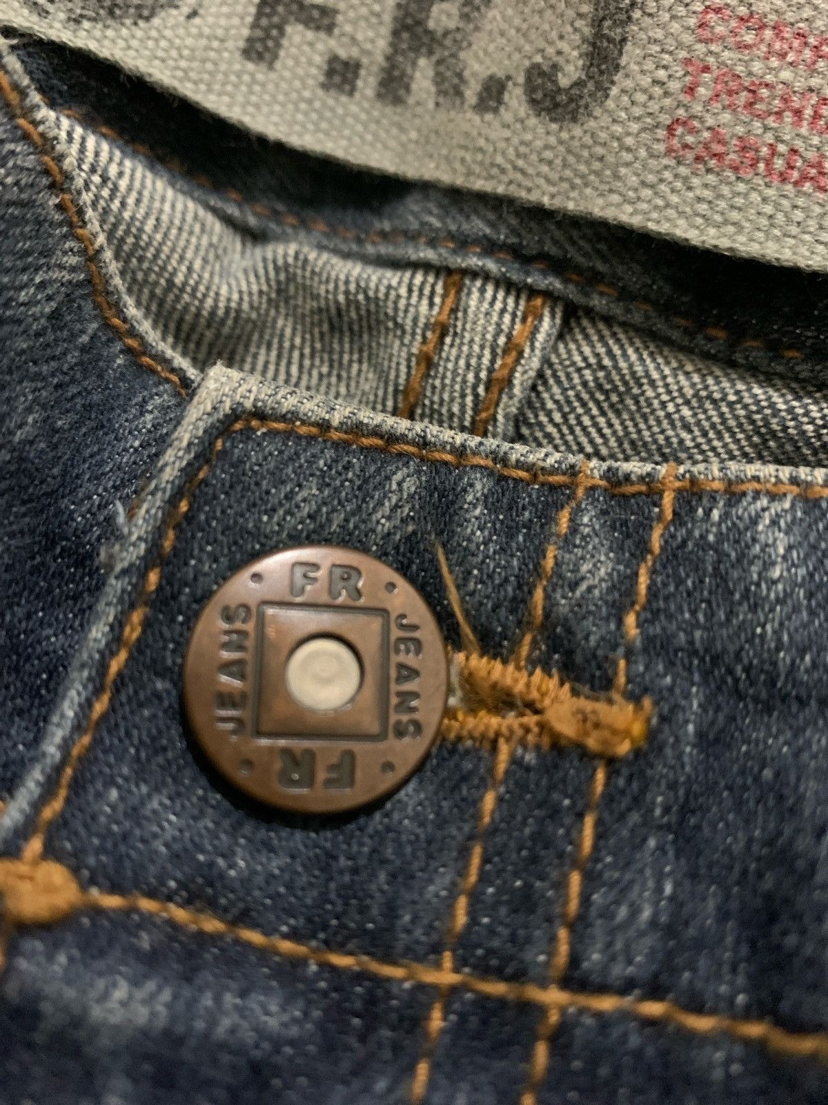 20471120 × If Six Was Nine × Japanese Brand Flare FR Jeans Bootcu Size US 32 / EU 48 - 7 Thumbnail
