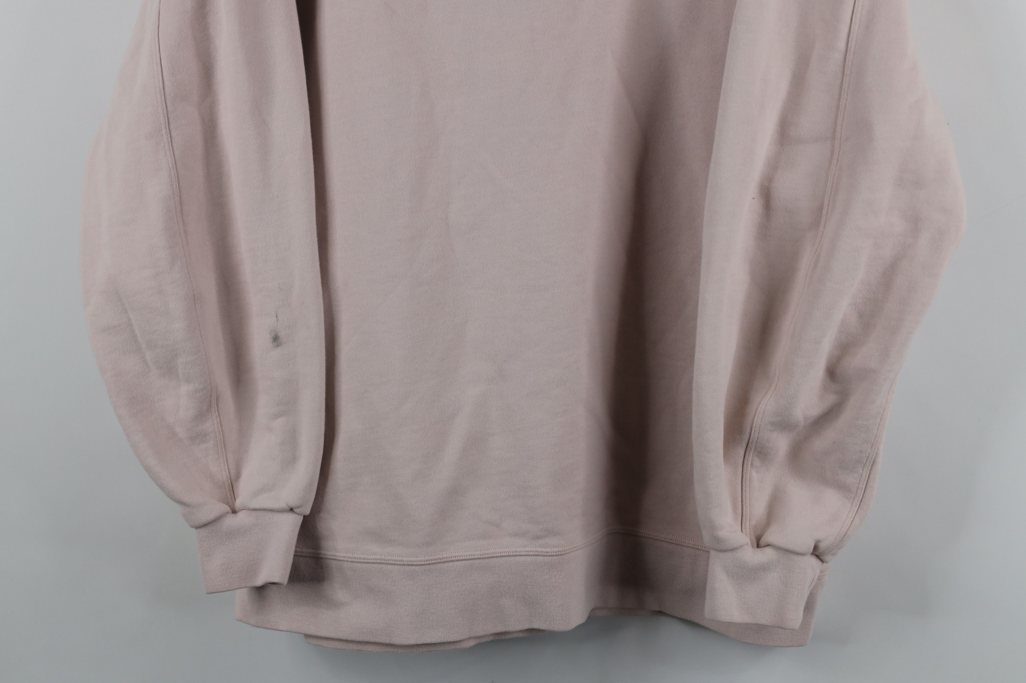Lululemon × Vintage Lululemon French Terry Crewneck Sweatshirt Light Pink Size L / US 10 / IT 46 - 3 Thumbnail