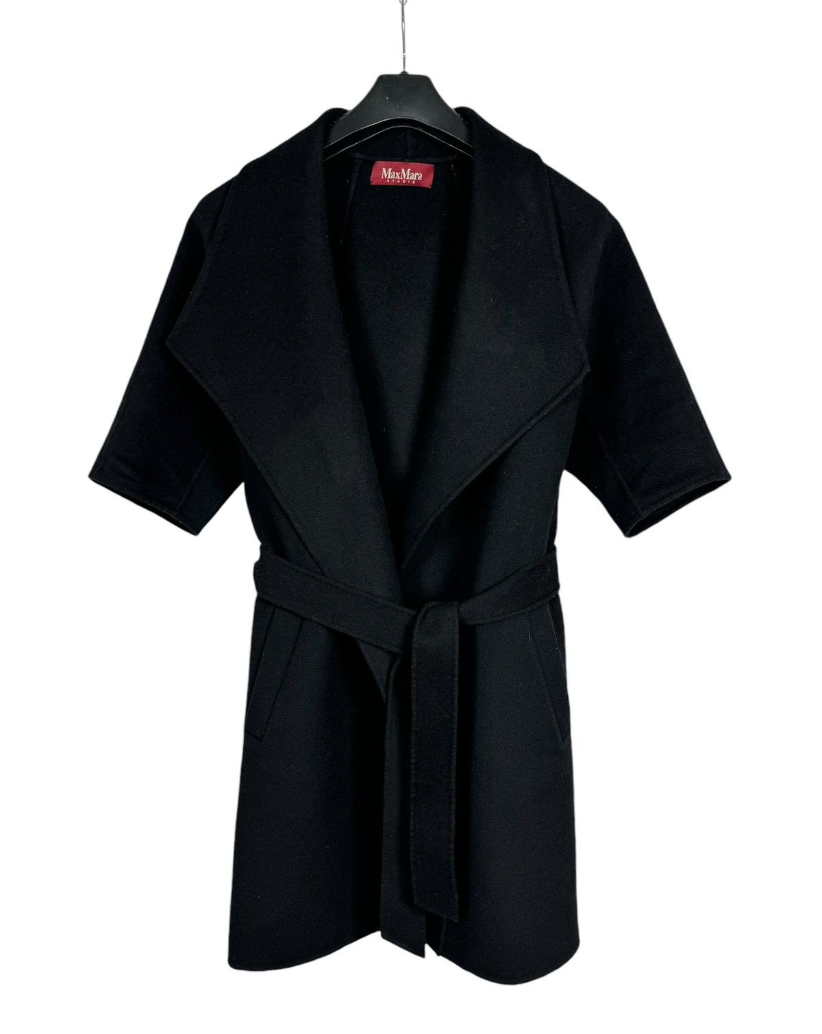 Max Mara Max Mara Studio Lana Wool-Cashmere Coat Short Sleeve Size S / US 4 / IT 40 - 10 Thumbnail