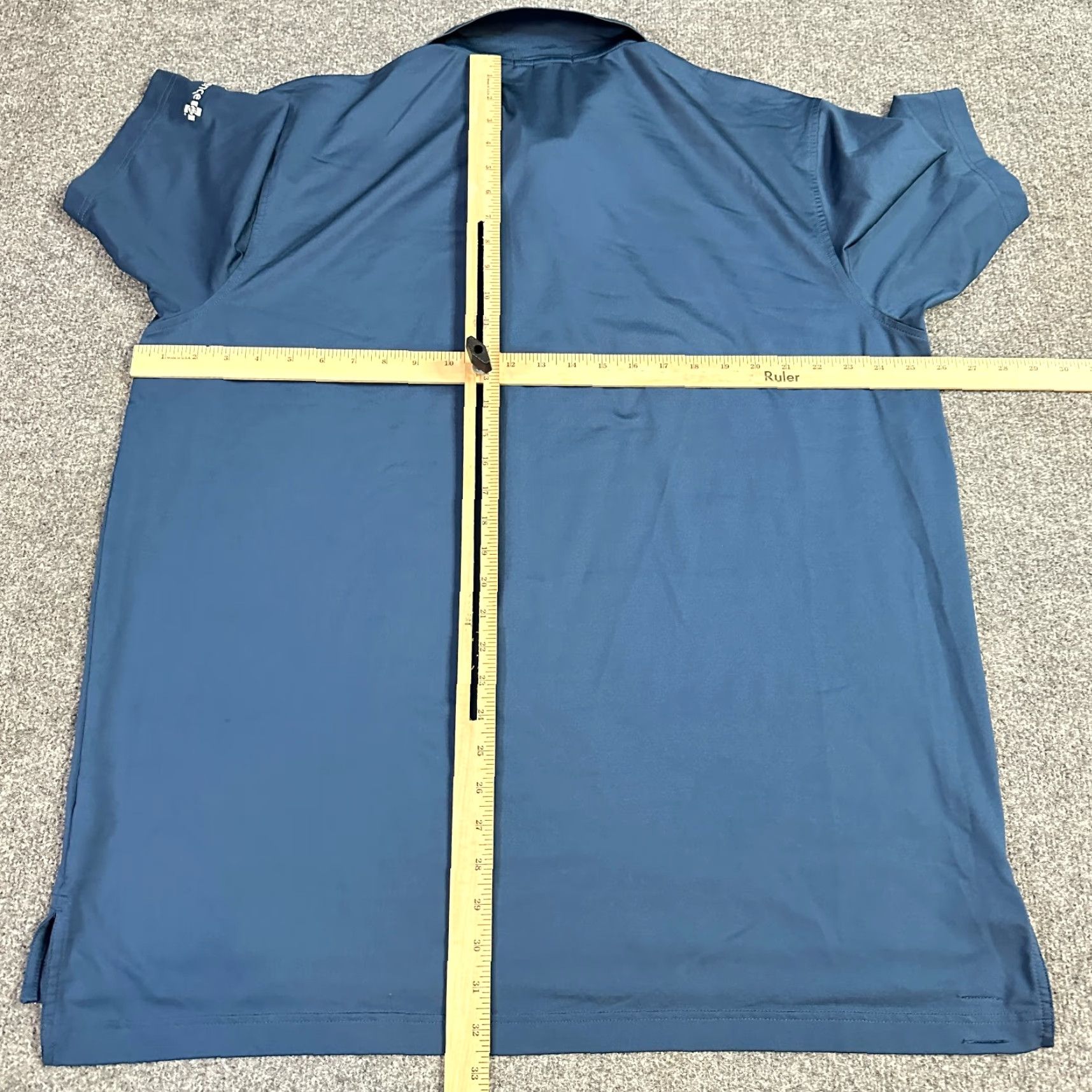 Peter Millar Peter Millar Summer Comfort Polo Shirt 2XL Blue Embroidered Golf Men Short Sleeve Collared Shirt Size US XXL / EU 58 / 5 - 4 Thumbnail