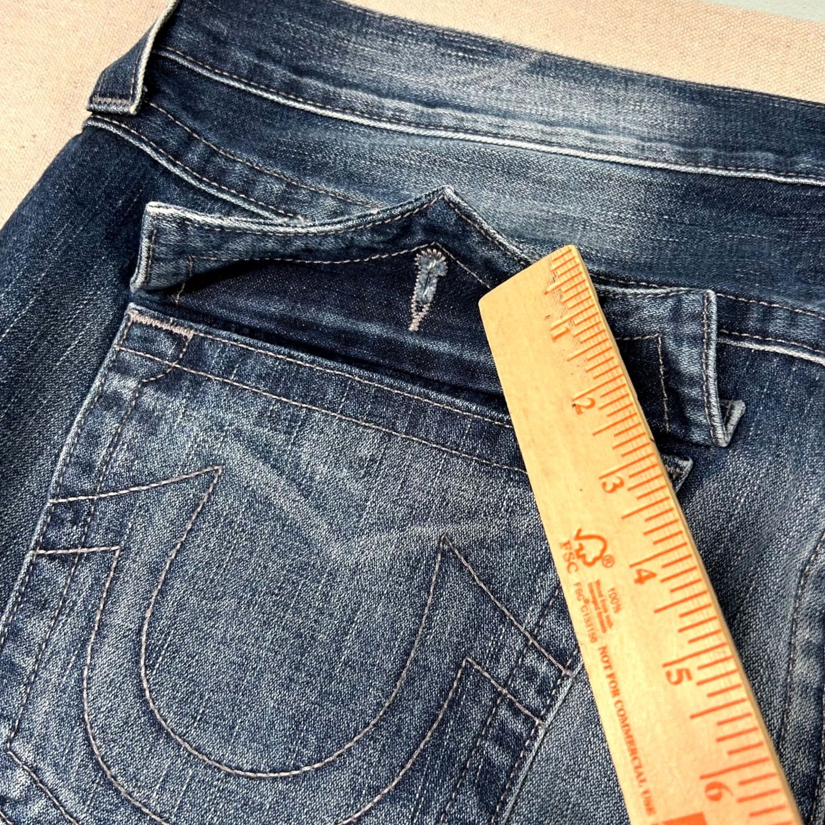 True Religion True Religion Jeans Mens 38 Regular 5-Pocket Denim Blue Straight Y2K Size US 38 / EU 54 - 6 Thumbnail