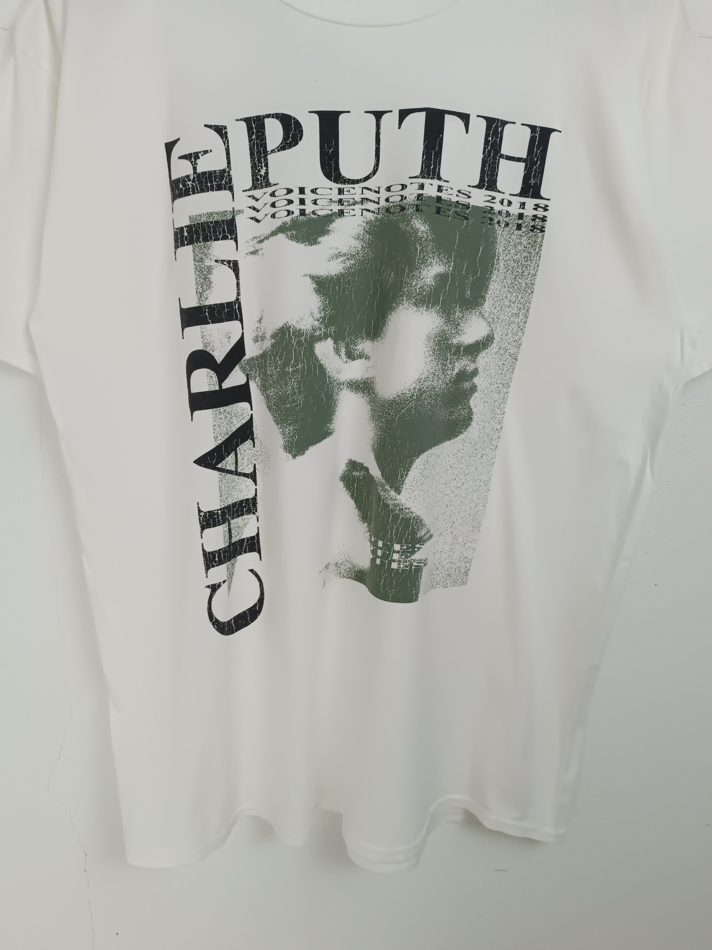 Band Tees VINTAGE '18 CHARLIE PUTH VOICE NOTES TEE wiz khalifa bieber Size US M / EU 48-50 / 2 - 7 Thumbnail