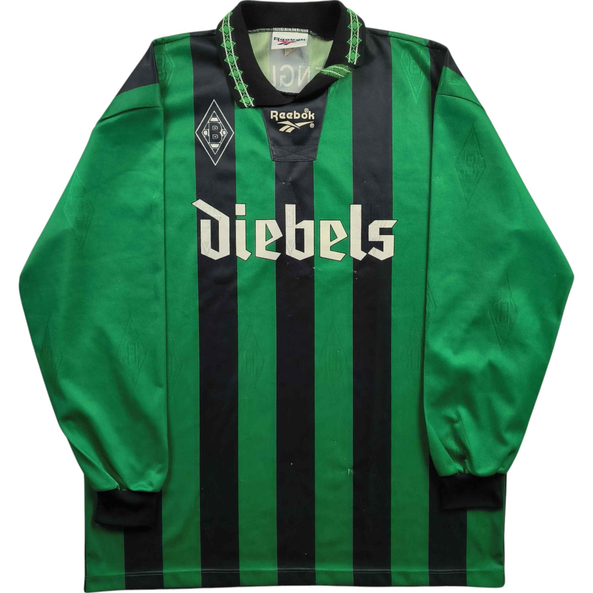 Reebok Borussia Mönchengladbach 1995-96 away LS football jersey XXL Size US XXL / EU 58 / 5 - 1 Thumbnail