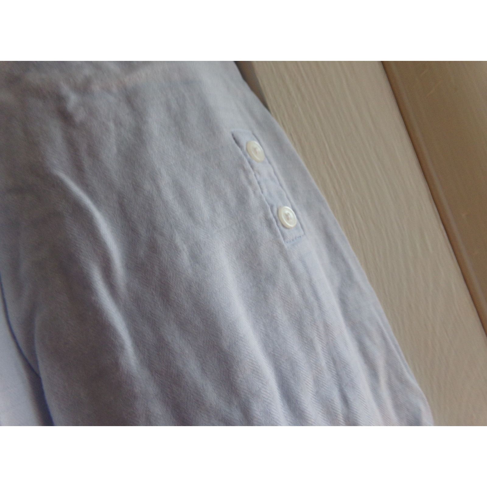 Calvin Klein Calvin Klein light blue 100% cotton l/s shirt M EUC Size US M / EU 48-50 / 2 - 3 Thumbnail