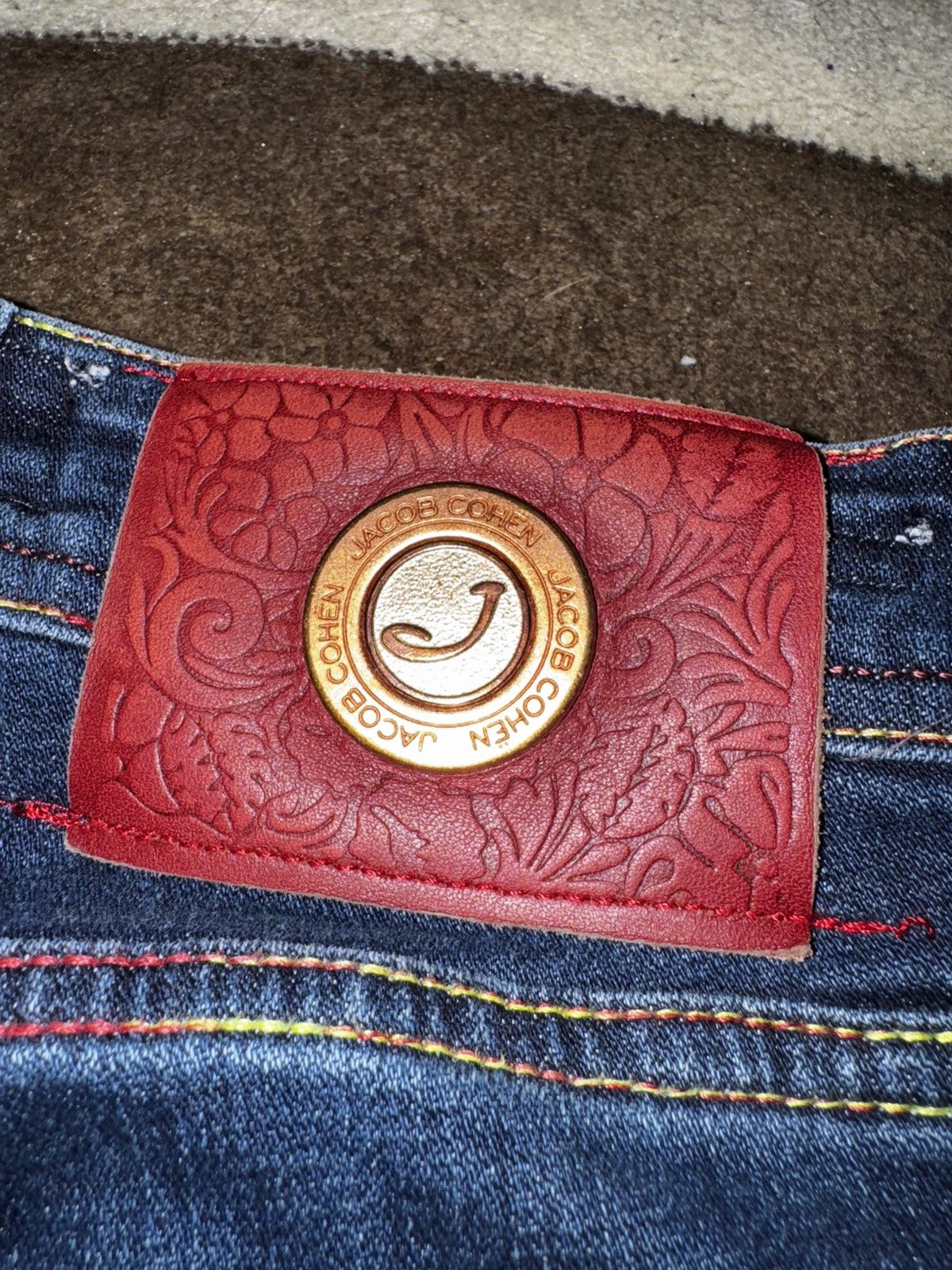 Jacob Cohen Jacob Cohën Slim Fit Stretch Jeans Size US 31 - 8 Thumbnail