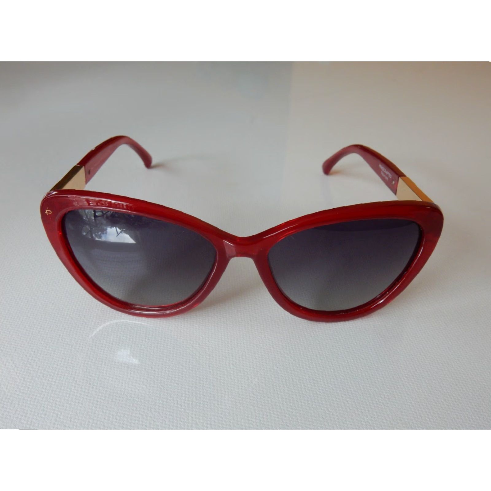 Vintage VINTAGE Prive Revaux Sunglasses Women Polarized 58[]16 145 The Timeless C40 Red Lens Technology Size ONE SIZE - 2 Thumbnail