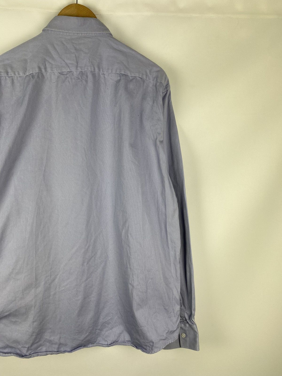Vintage × Yves Saint Laurent Yves Saint Laurent YSL vintage heavy cotton button up shirt Size US XL / EU 56 / 4 - 17 Thumbnail