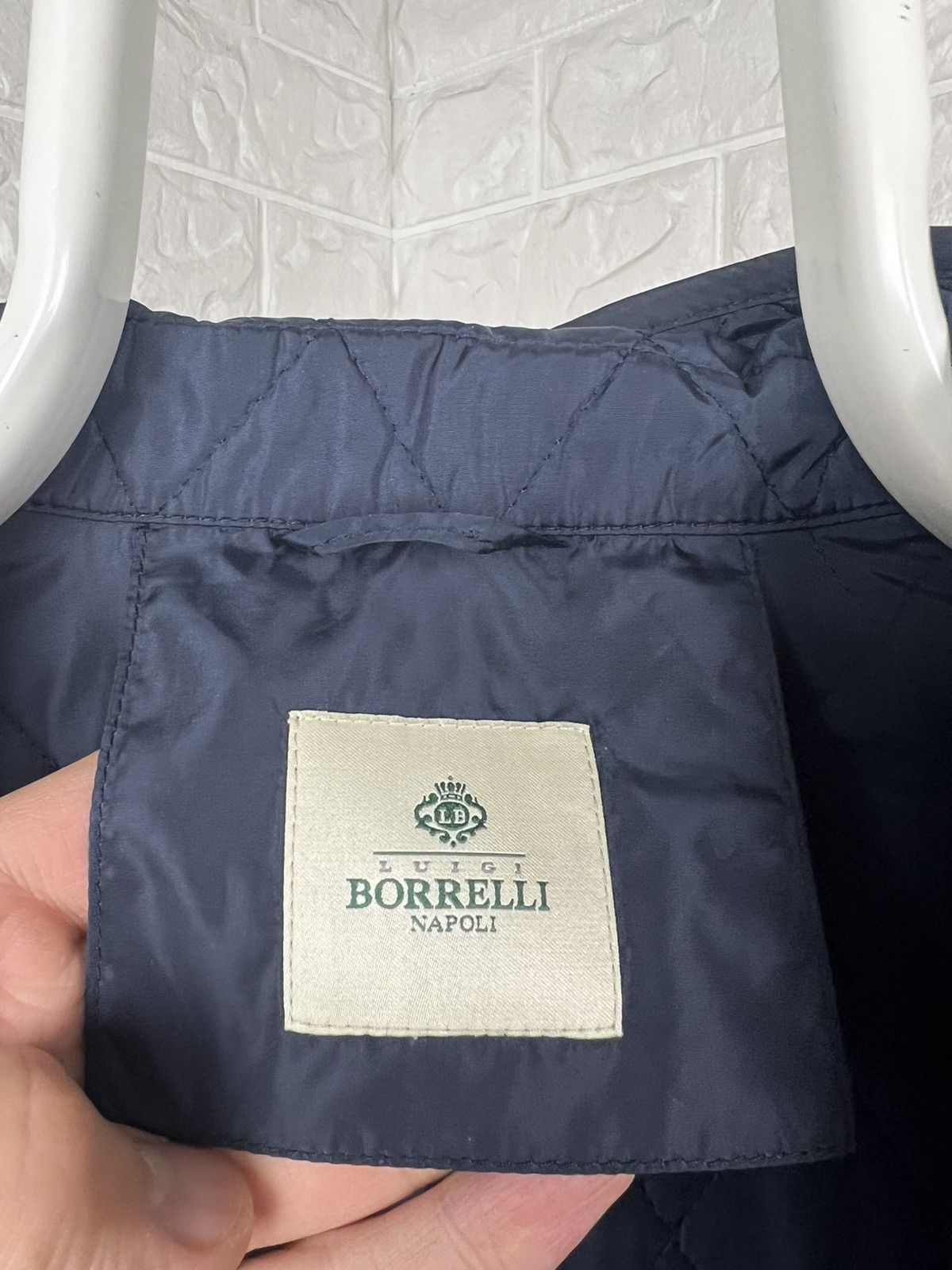 Luigi Borrelli Luigi Borrelli Napoli Quilted Jacket Size US L / EU 52-54 / 3 - 12 Thumbnail