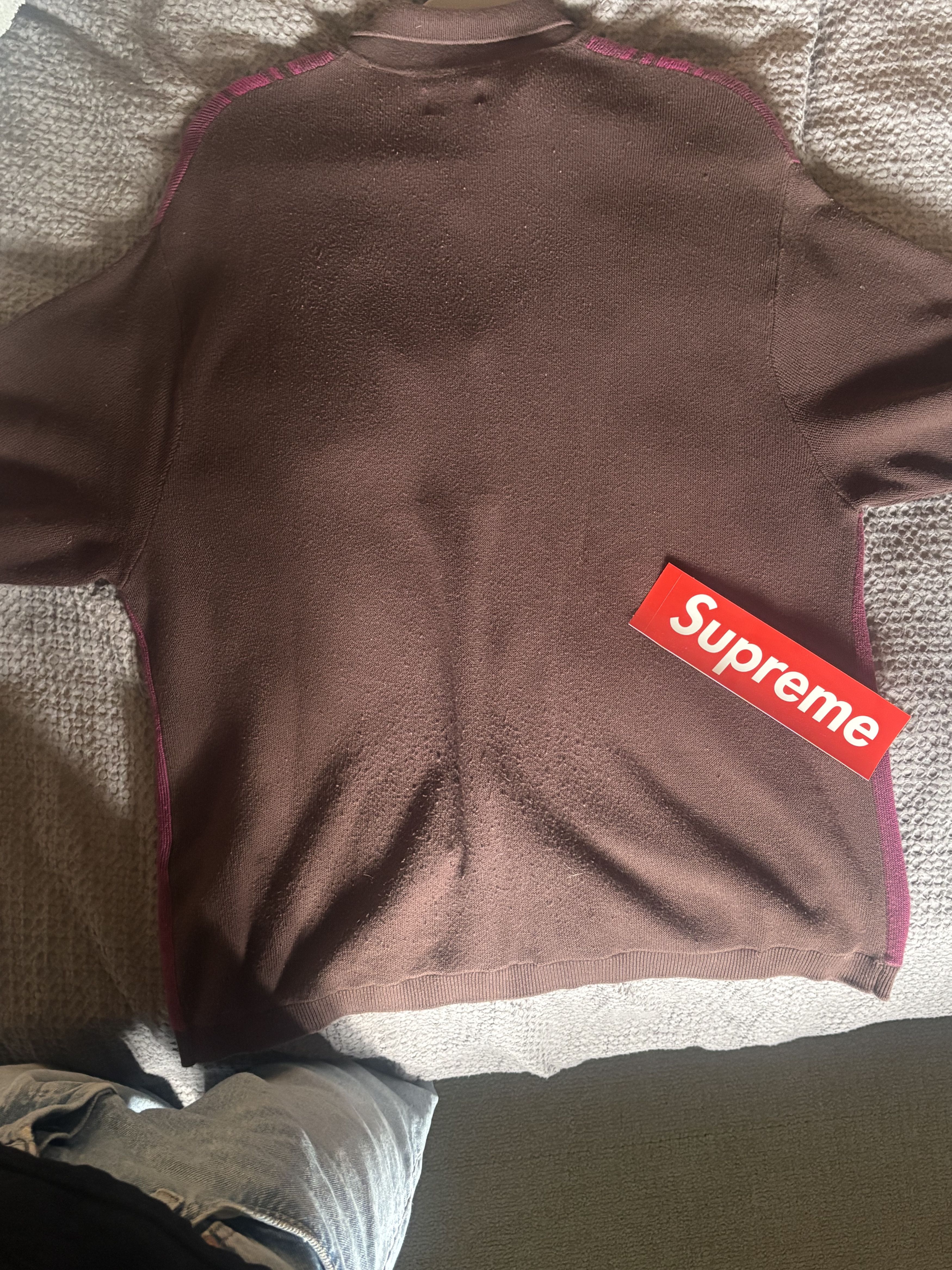 Supreme Supreme Striped Button up Polo Shirt Size US M / EU 48-50 / 2 - 3 Thumbnail