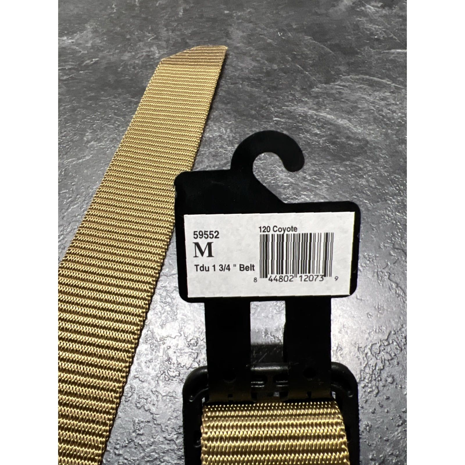 Vintage 5.11 Tactical Belt TDU 1 3/4 1.75" Wide Khaki Beige Medium M 32-34 Mens Size ONE SIZE - 4 Thumbnail