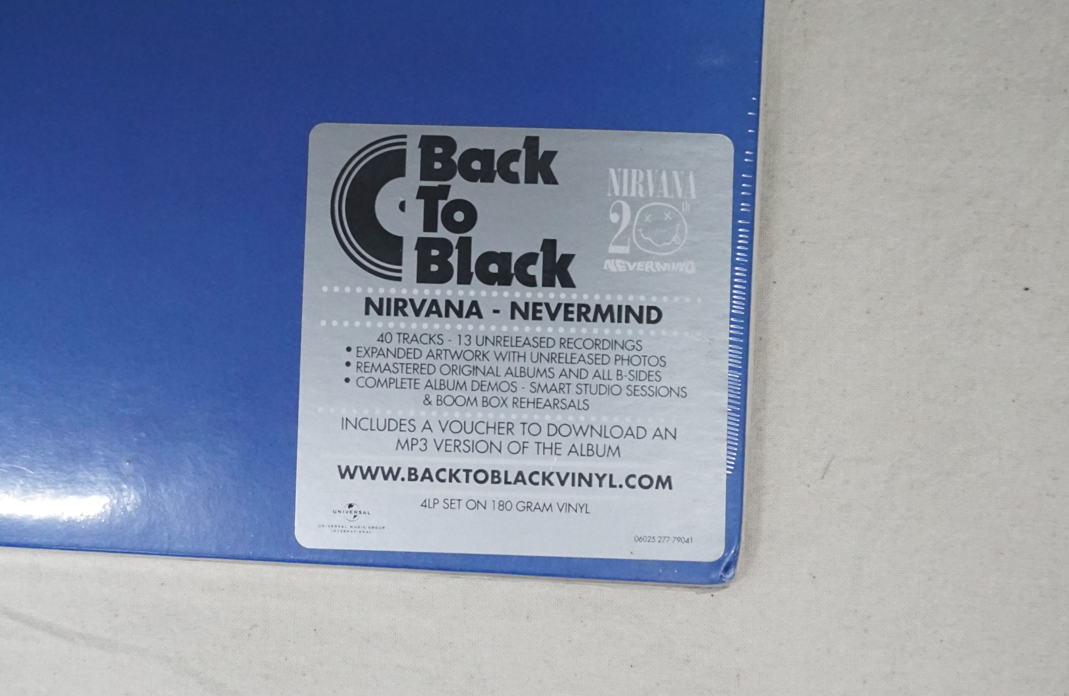 Other 2011 Nirvana Nevermind Back to Black Vinyl Box Set Size ONE SIZE - 2 Thumbnail