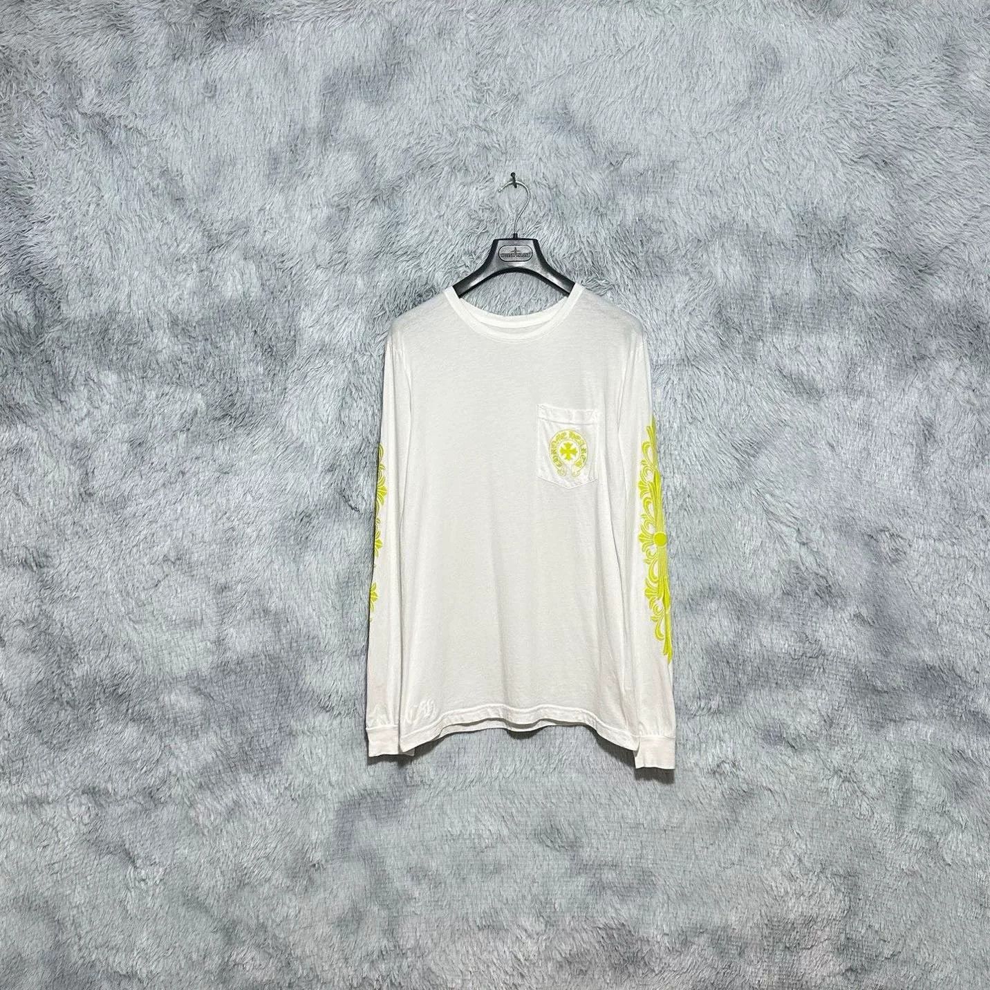 Chrome Hearts chrome hearts long sleeve t-shirt with yellow print Size US M / EU 48-50 / 2 - 1 Thumbnail
